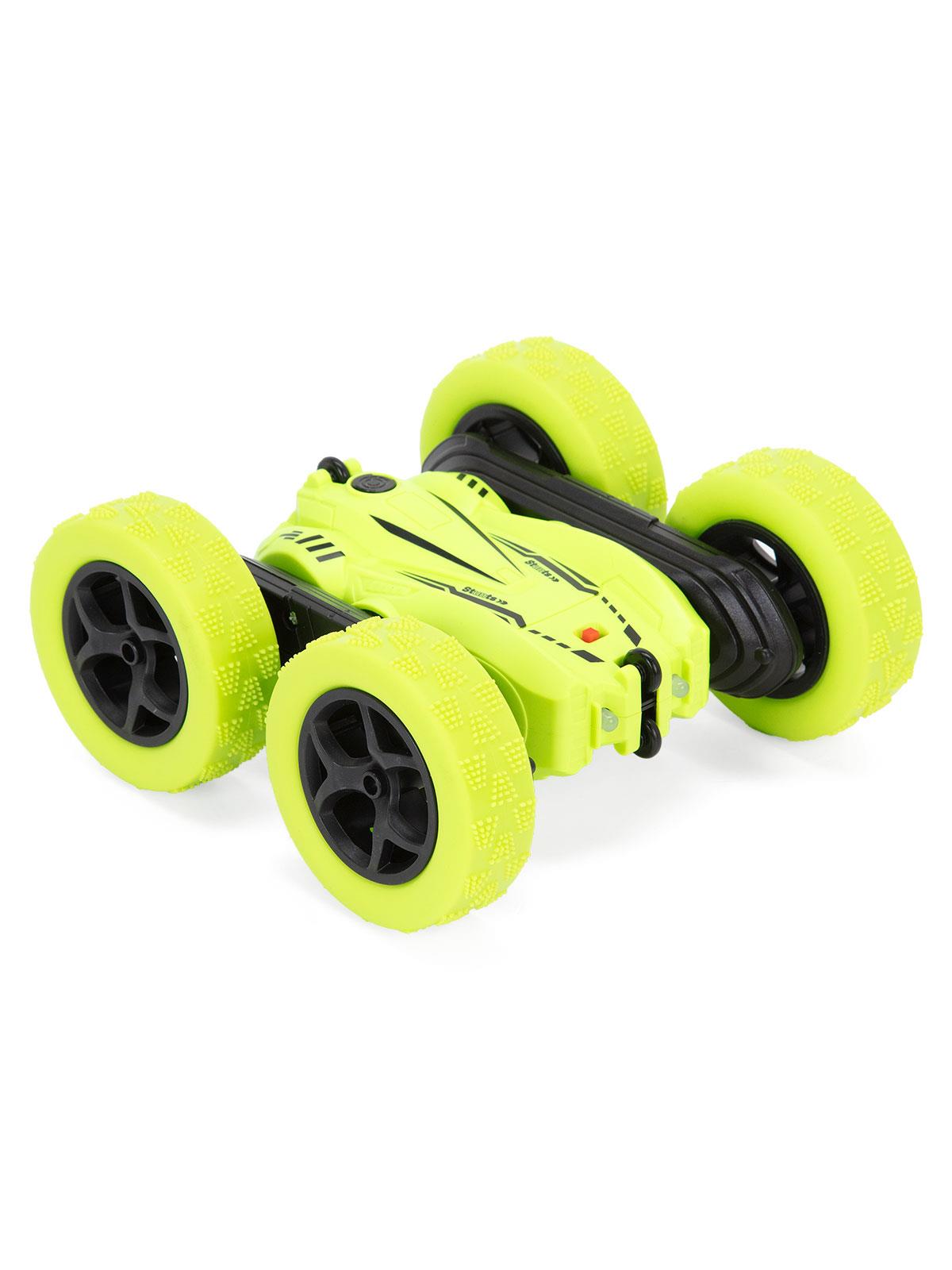 SH40201B 16 Cm Dört Tekerlekten Çekişli 360 Dönebilen 2.4 Ghz Kumandalı Araba - Yeşil
