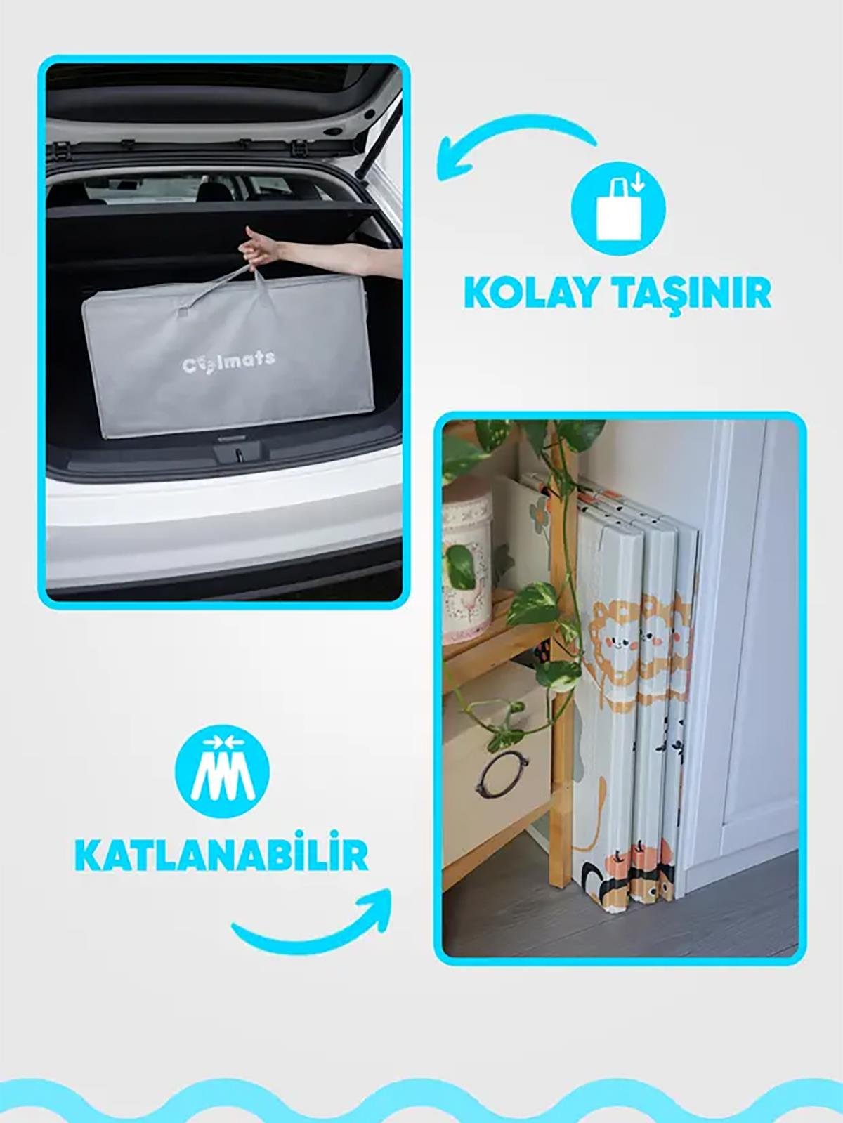 Serin Mat Katlanabilir Oyun Matı- Orman Şenliği