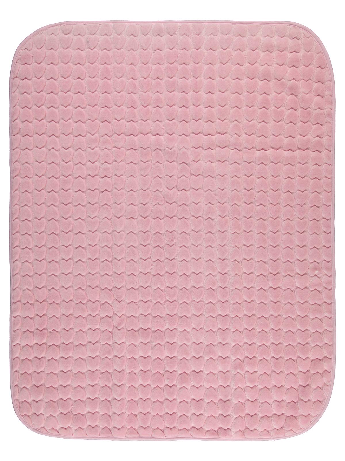Civil Baby Kalp Empirme Baskılı 100x120 cm Battaniye - Pembe