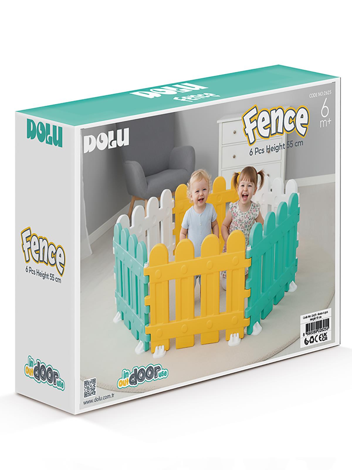 Dolu Oyuncak  55 Cm Çit 6'Lı
