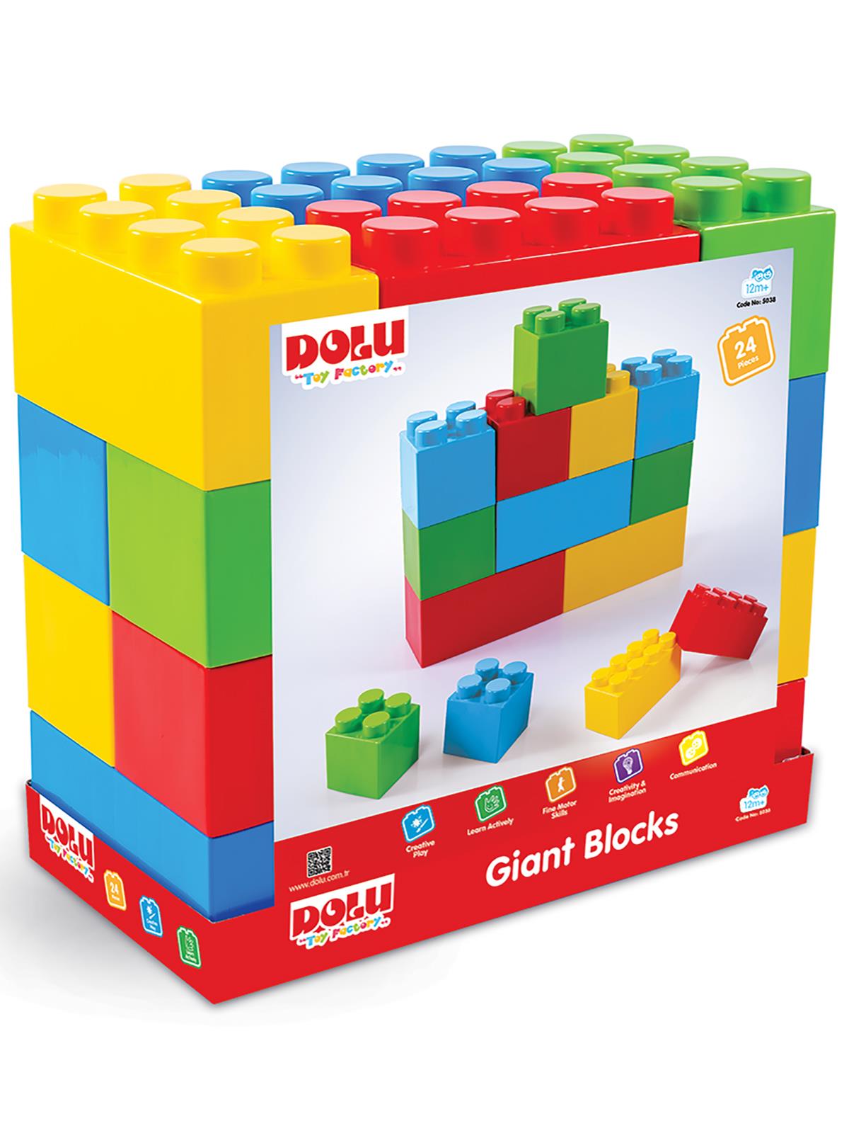 Dolu Oyuncak Xl Blocks 24 Parça