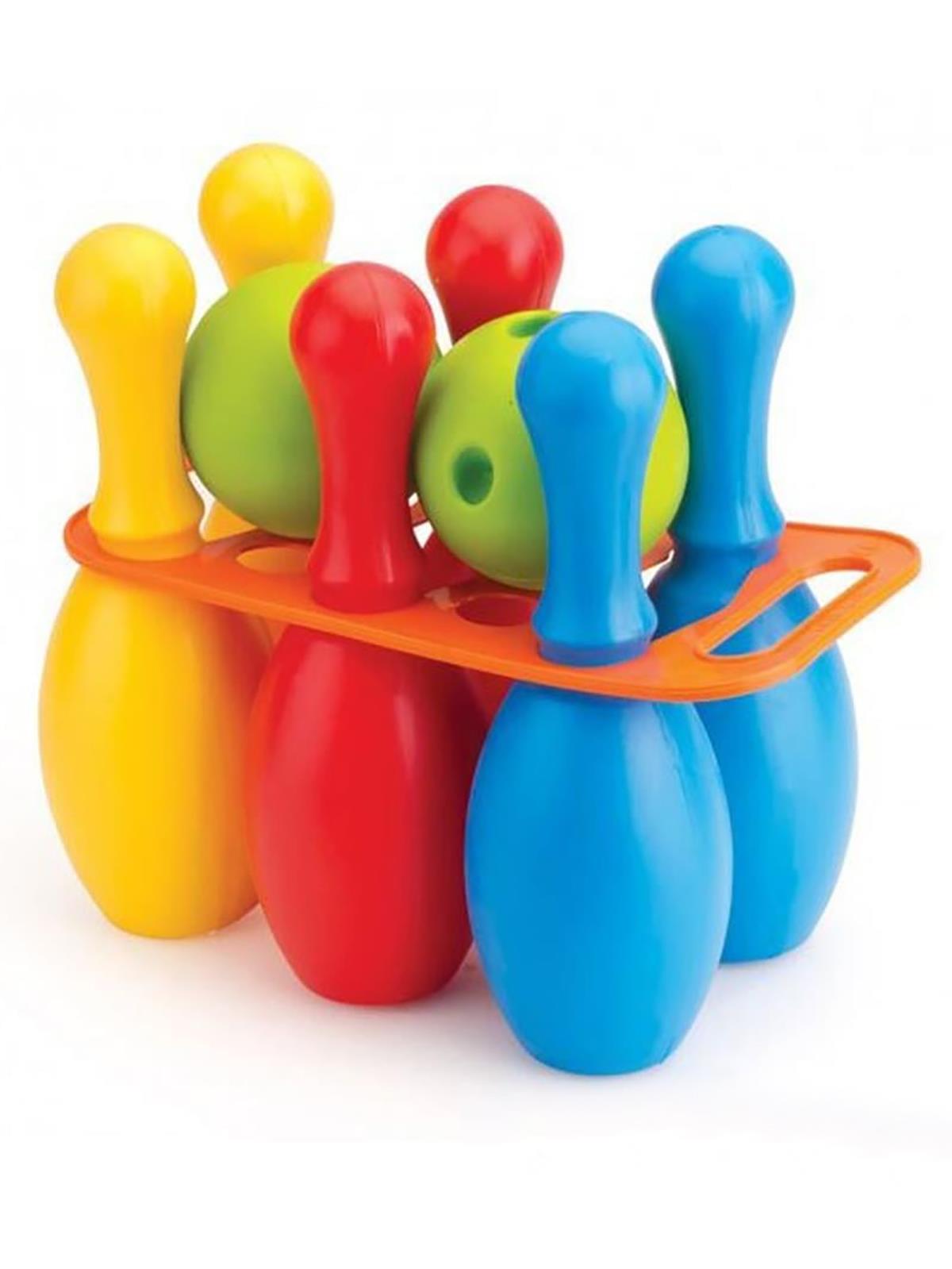 Dolu Oyuncak  Büyük Bowling File Set  - Yeşil
