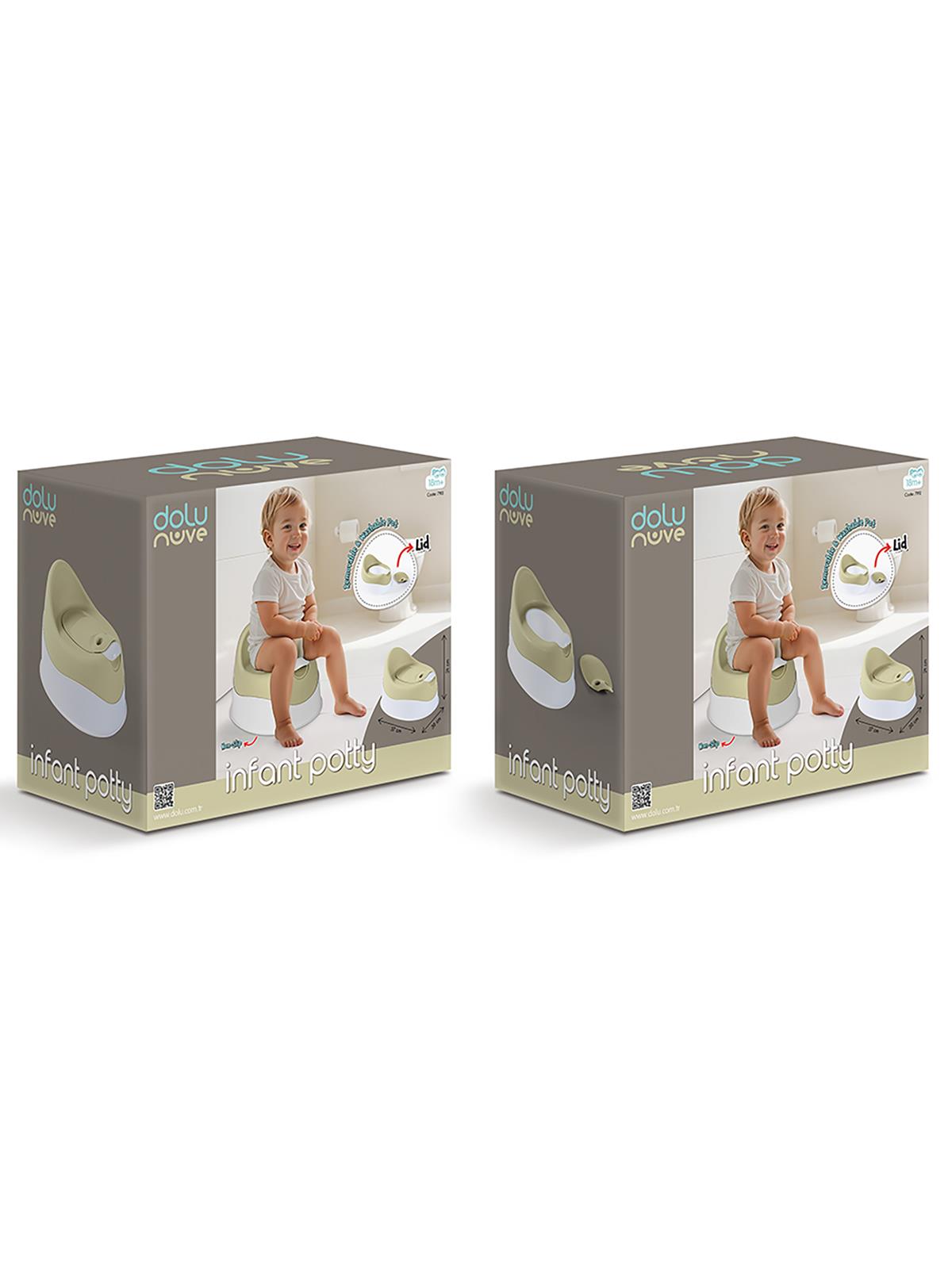 Dolu Nuve Bebek Lazımlığı - Yeşil
