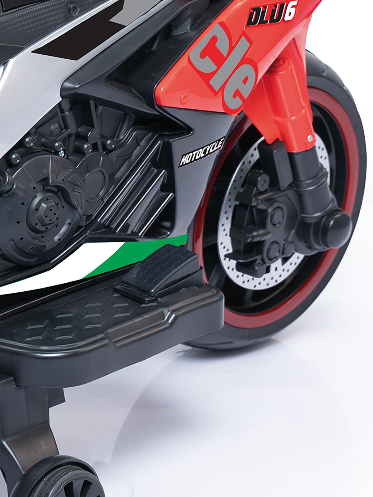 Dolu Oyuncak Cycle 12 Volt Motor - Kırmızı