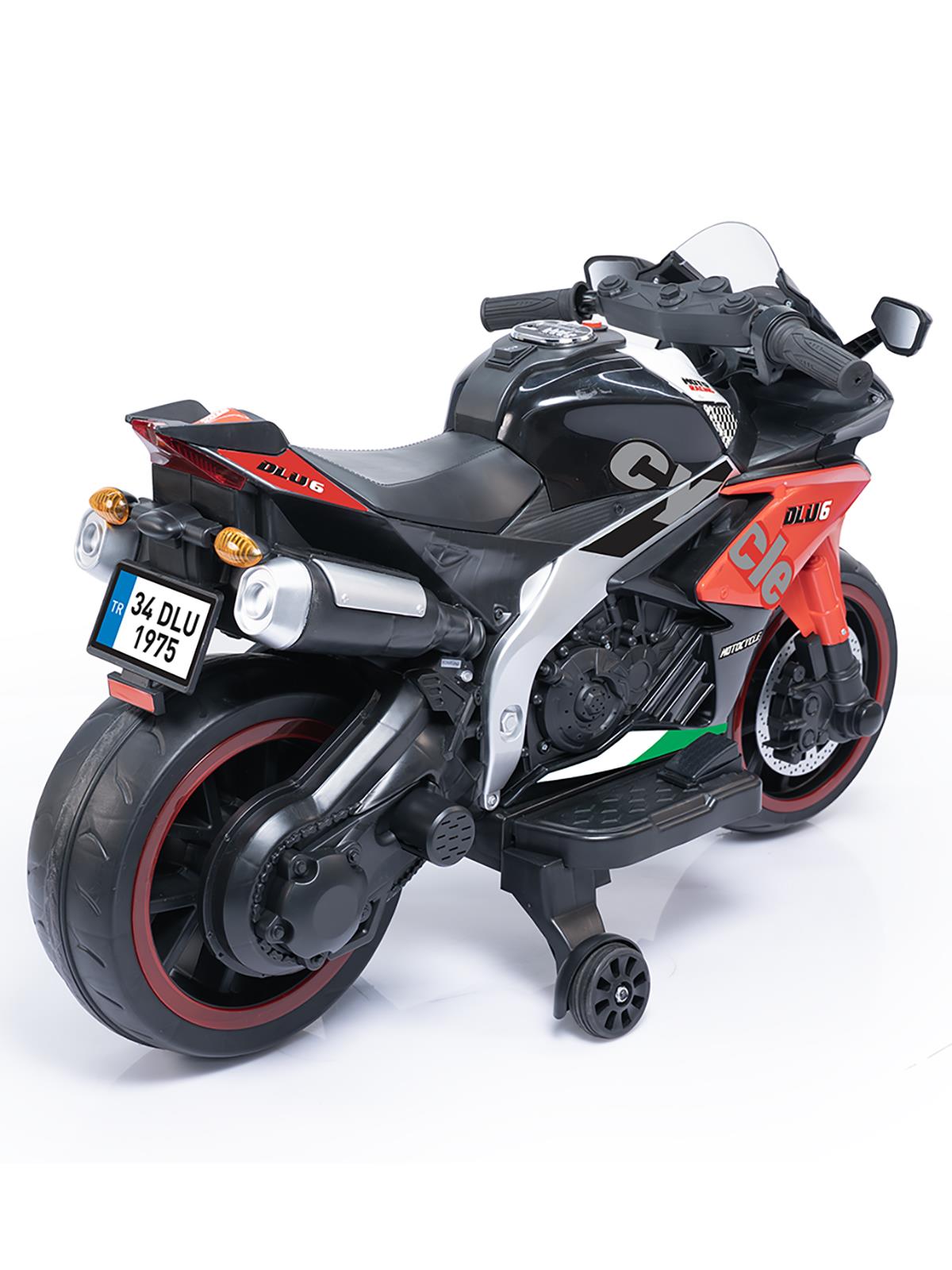 Dolu Oyuncak Cycle 12 Volt Motor - Kırmızı
