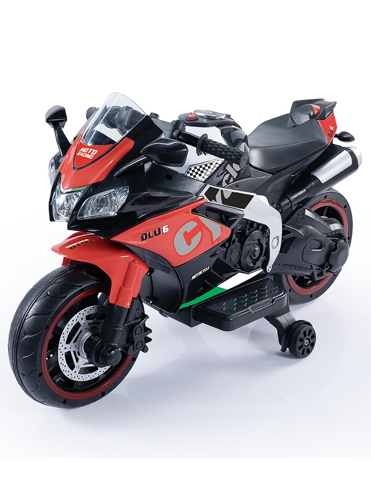 Dolu Oyuncak Cycle 12 Volt Motor - Kırmızı