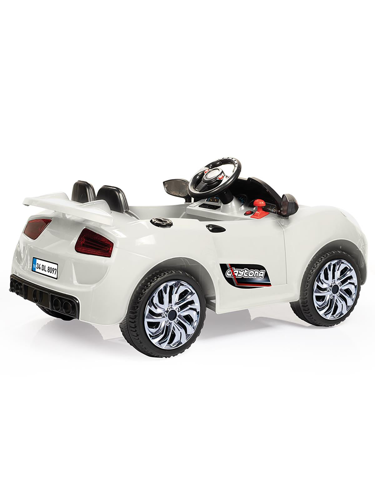 Dolu Oyuncak Daytona 12 Volt Uzaktan Kumandalı - Beyaz