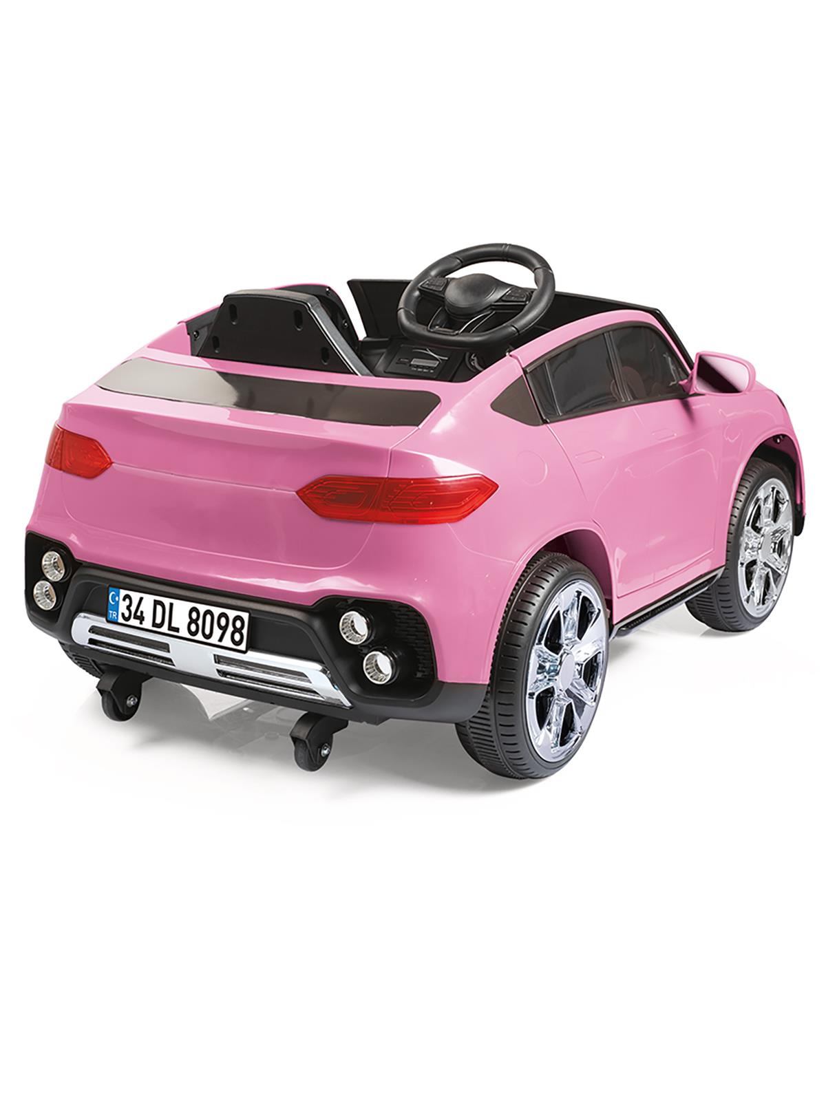 Dolu Oyuncak 12 Volt Uzaktan Kumandalı Akülü Araba - Pembe