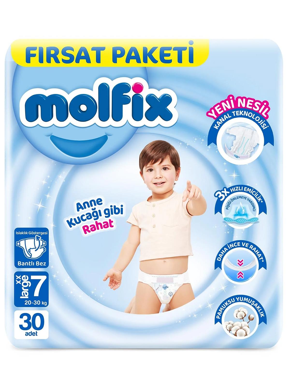 Molfix Fırsat Paket 7 No 30'lu