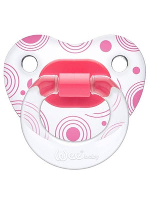 Wee Baby Sılıkon Desenlı Emzık No 3 - Pembe