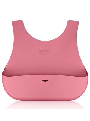 Wee Baby Silikon Mama Önlüğü - Pembe