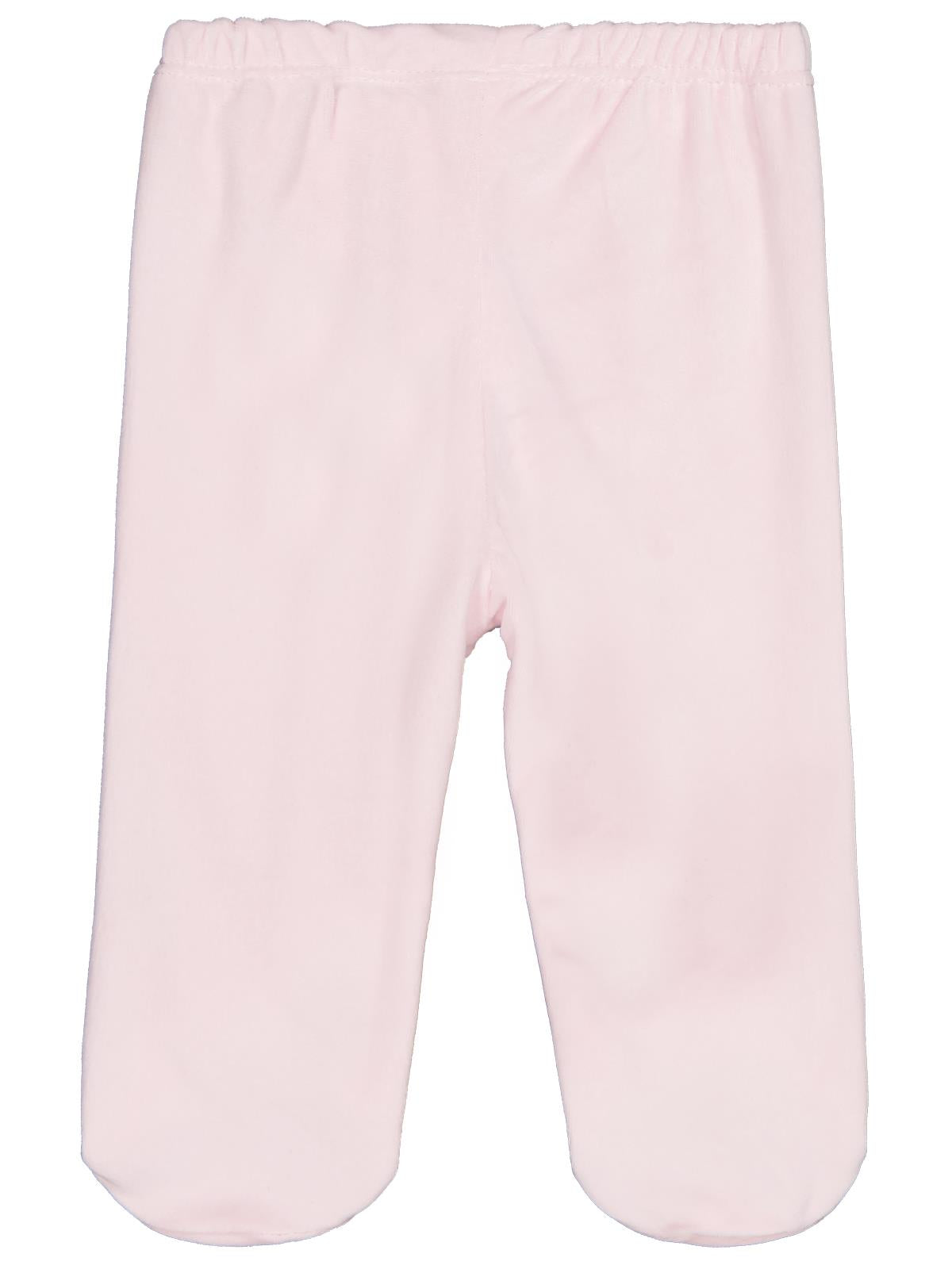 Civil Baby Düz Velboa Patikli 1-6 Ay Tek Alt Bebe - Mavi