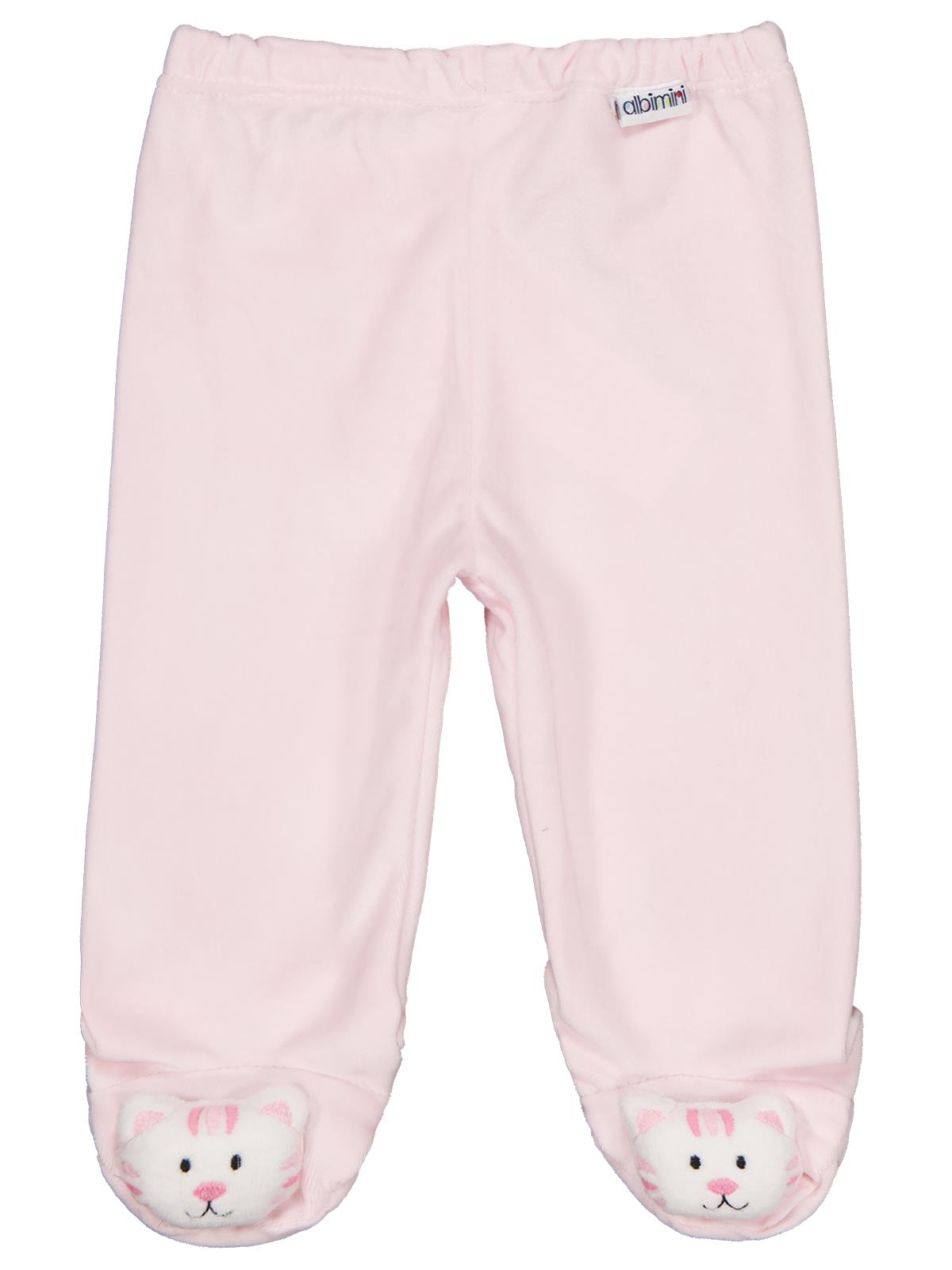 Civil Baby Düz Velboa Patikli 1-6 Ay Tek Alt Bebe - Mavi