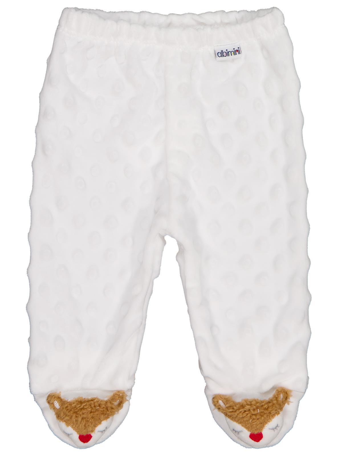 Minidamla Topçikli 1-6 Ay Tek Alt Bebe - Gri