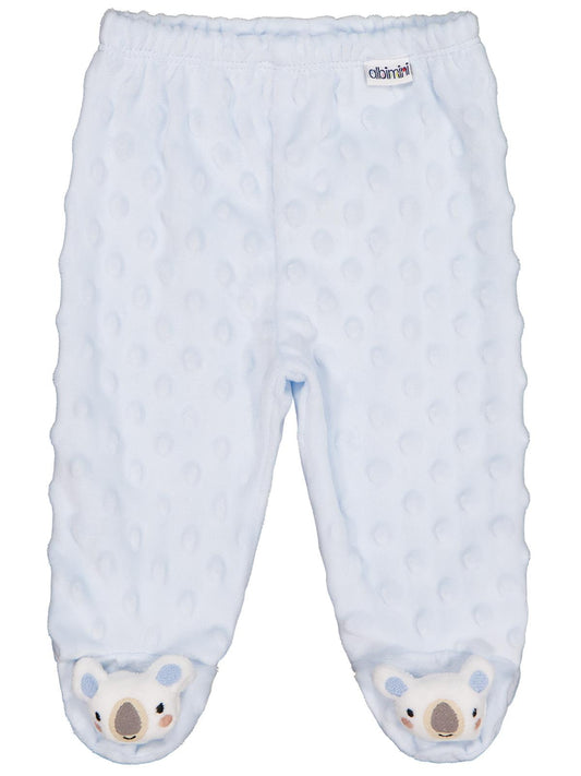 Minidamla Topçikli 1-6 Ay Tek Alt Bebe - Mavi