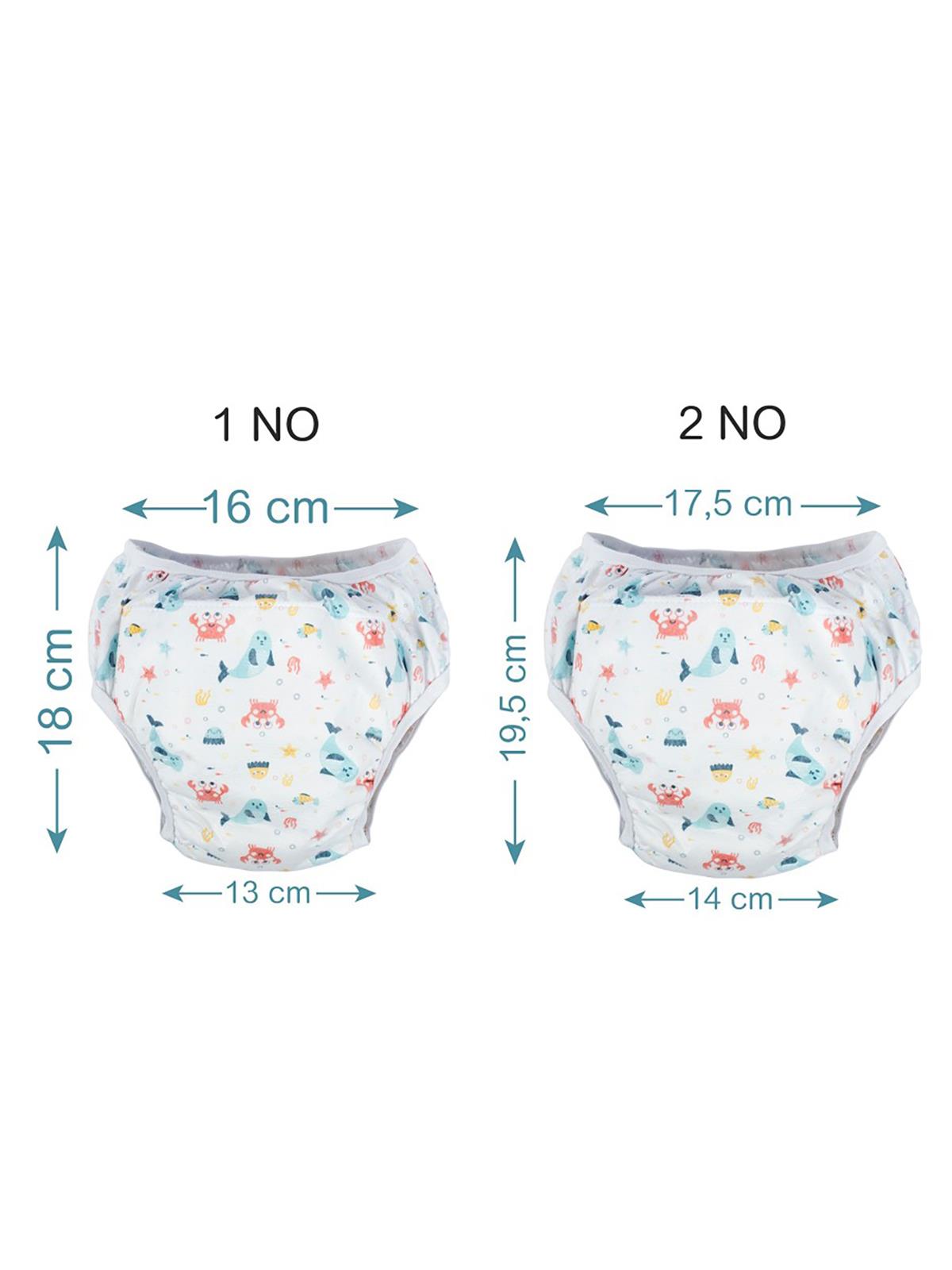 Sevi Bebe 4'lü Tek Kullanımlık Alıştırma Çamaşırı - Standart