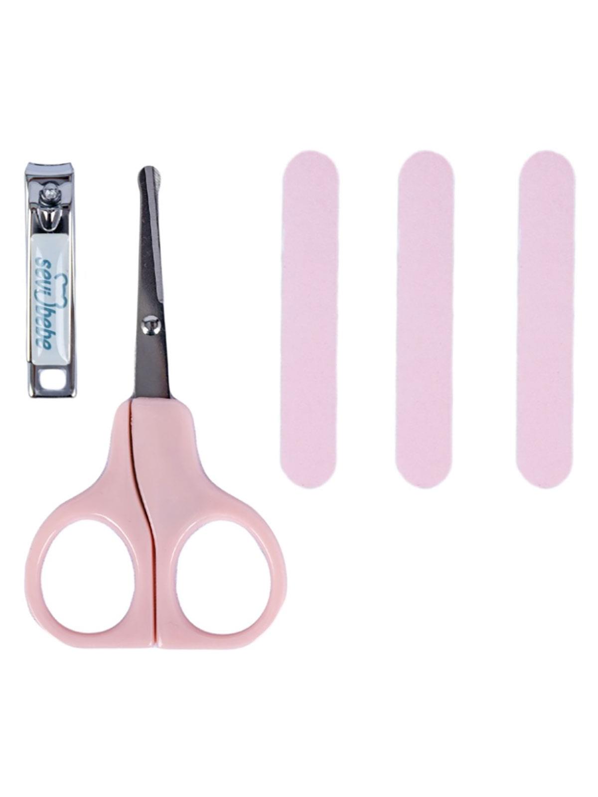 Sevi Bebe Kavramalı Tırnak Makası - Pembe