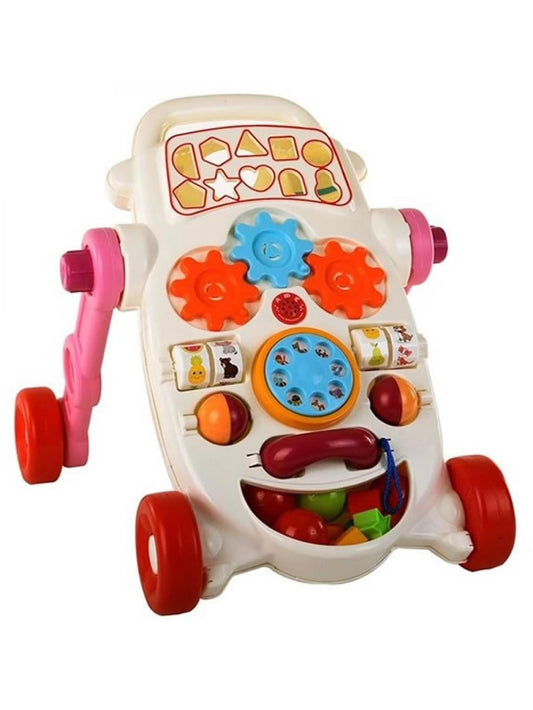 Pilsan Happy İlk Adım Arabası - Pembe