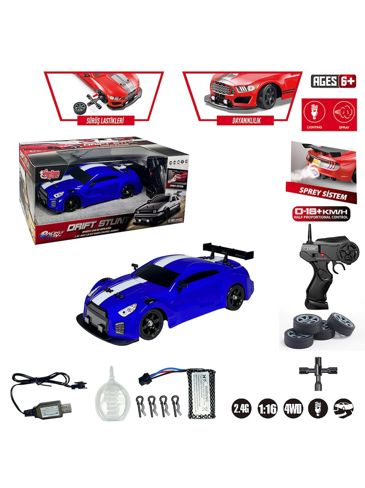 Vardem 2.4G Sarj 1:16 4X4 Drıft Araba (Isık-Buhar)Nsn