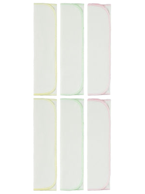Minidamla 6'lı Bebek Ağız Mendili 28x28 Cm - Pembe