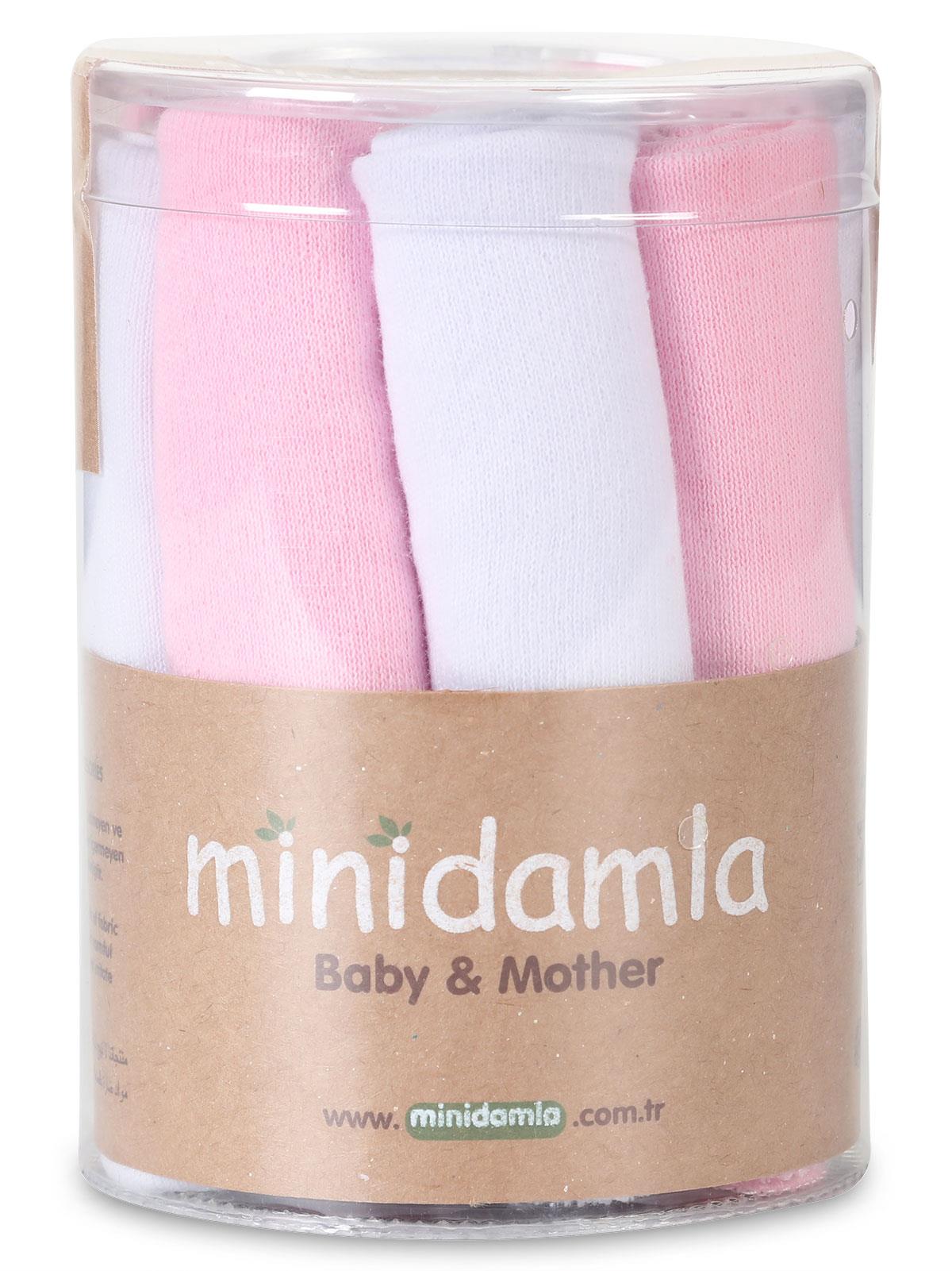 Minidamla 10'lu Ağız Mendili - Pembe