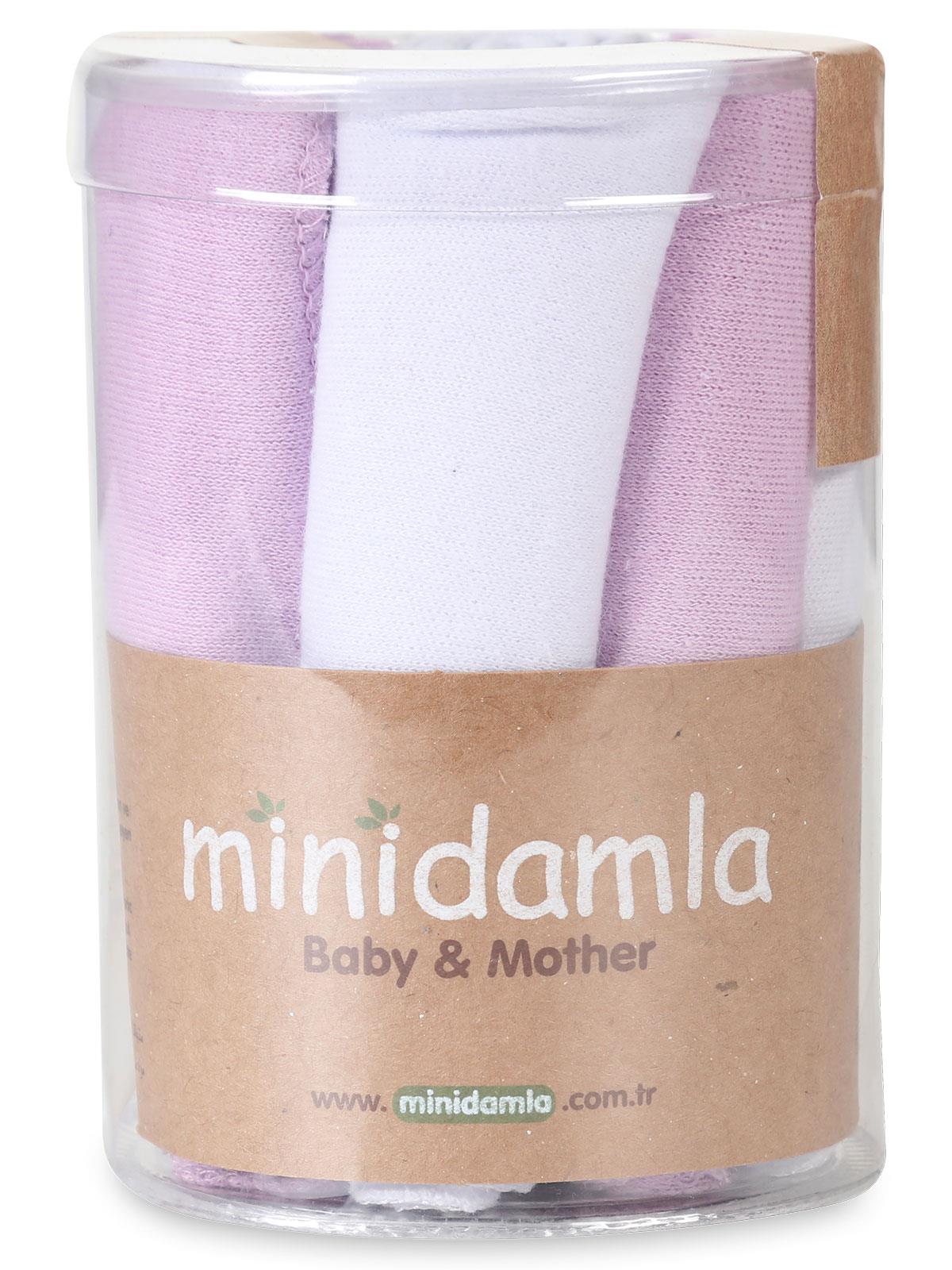 Minidamla 10'lu Ağız Mendili - Lila