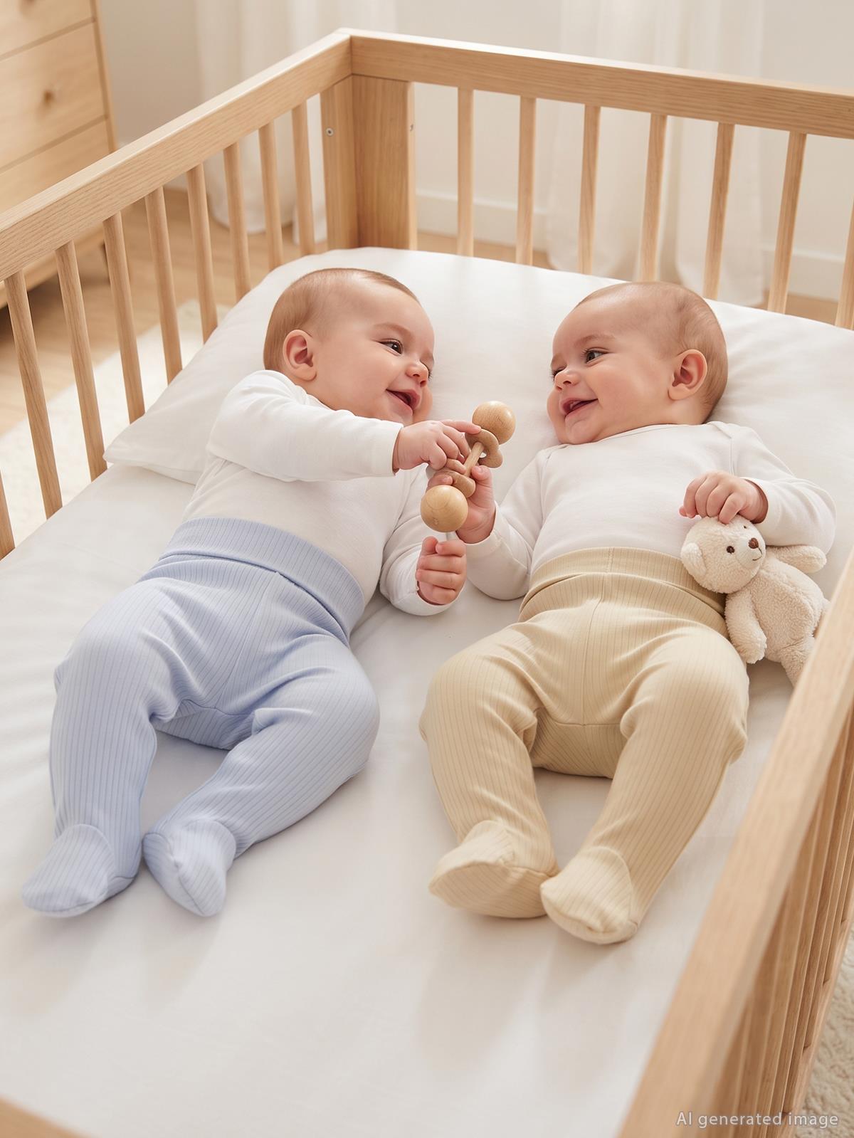Minidamla Patikli Basic 2'li set 3-9 Ay Tek Alt Bebe - Pembe