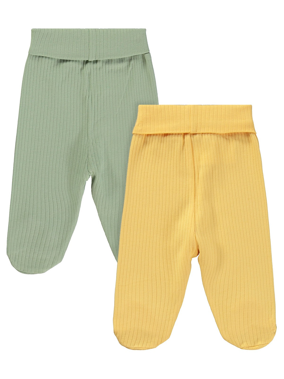 Minidamla Patikli Basic 2'li set 3-9 Ay Tek Alt Bebe - Pembe
