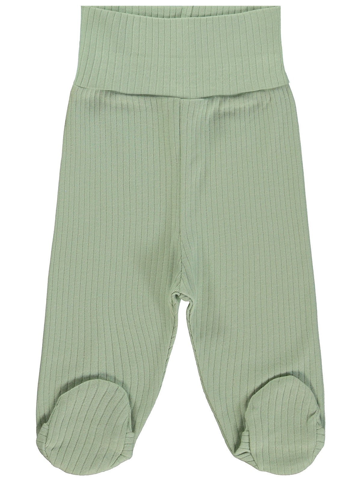 Minidamla Patikli Basic 2'li set 3-9 Ay Tek Alt Bebe - Yeşil