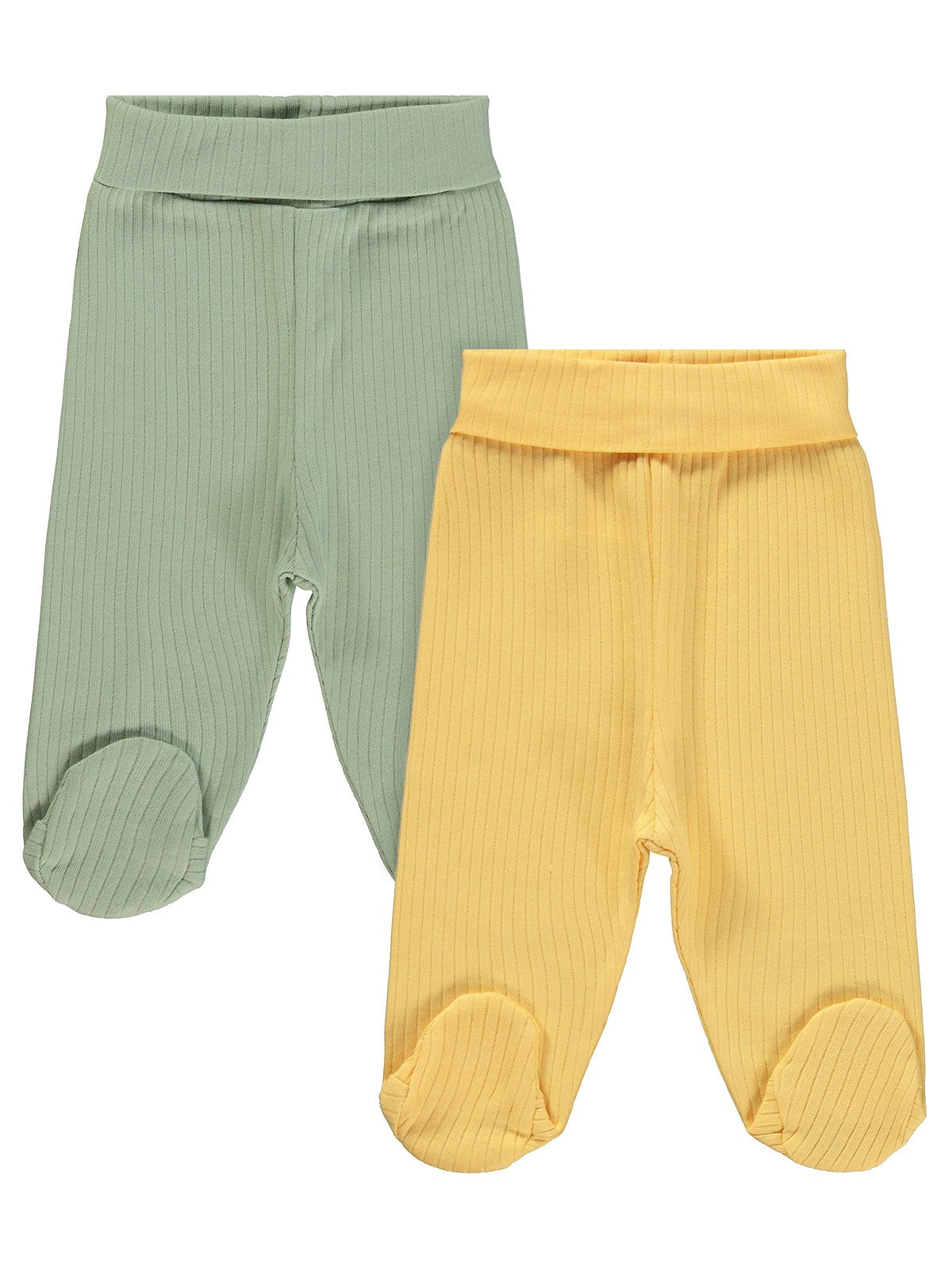 Minidamla Patikli Basic 2'li set 3-9 Ay Tek Alt Bebe - Pembe