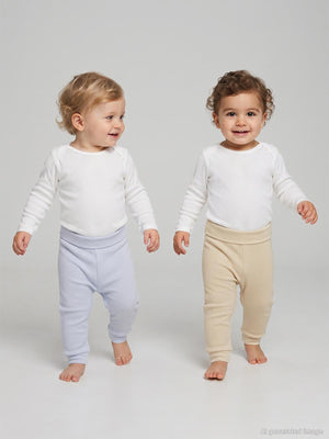 Minidamla Patiksiz Basic 2'li set 3-12 Ay Tek Alt Bebe - Mavi