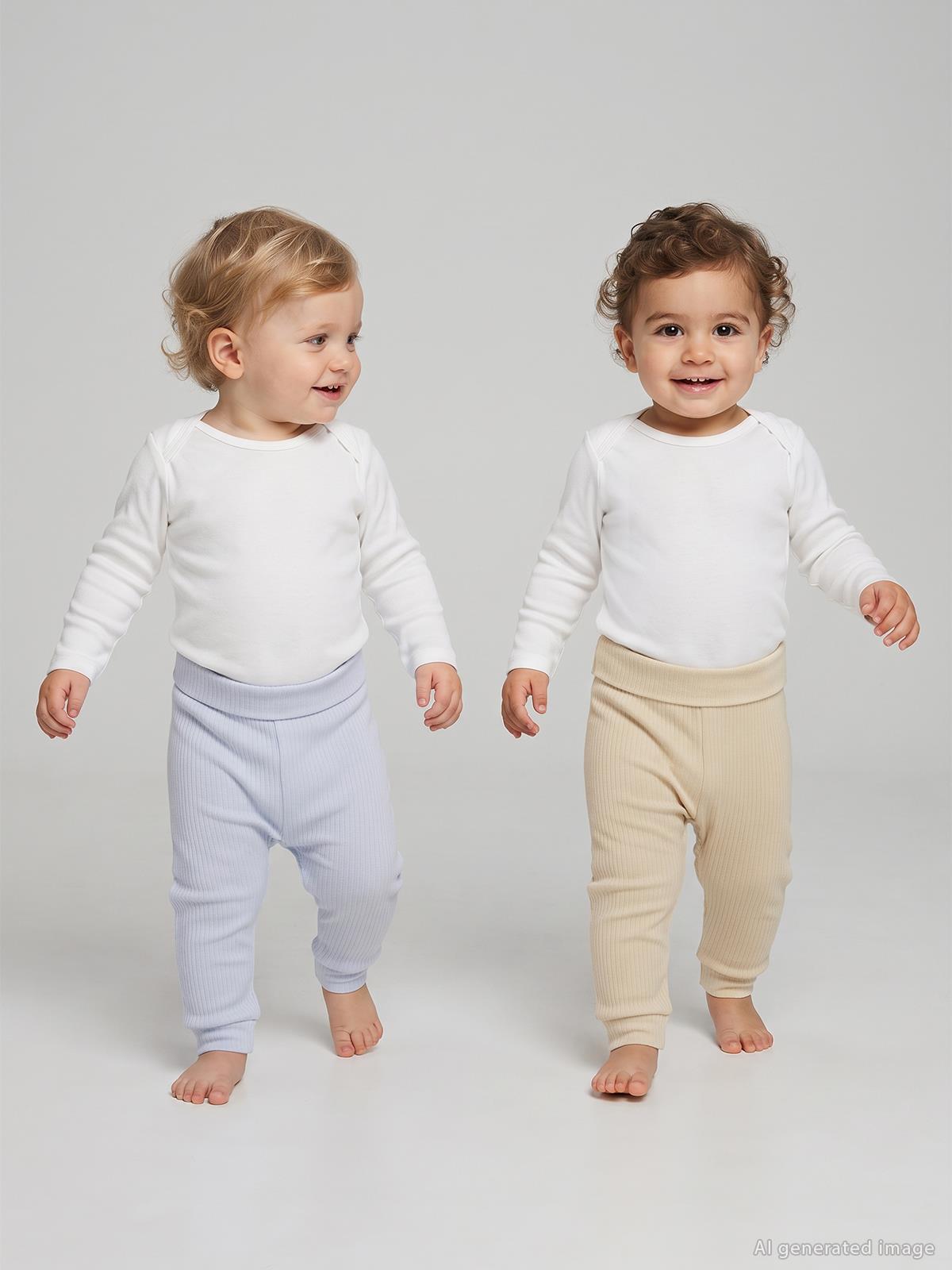 Minidamla Patiksiz Basic 2'li set 3-12 Ay Tek Alt Bebe - Yeşil