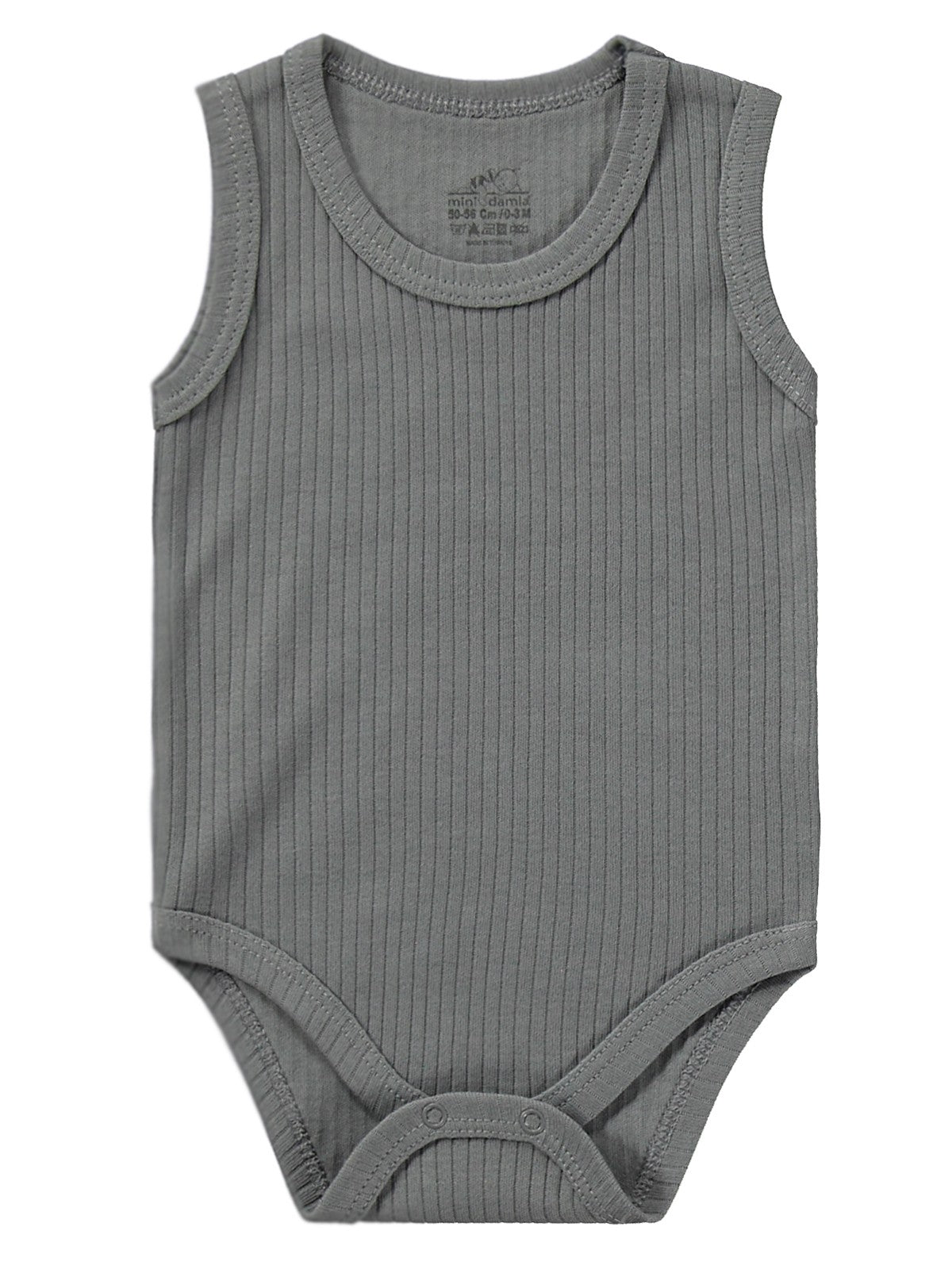 Minidamla Askılı Basic 3'lü set 1-18 Ay Çıtçıtlı Badi - Mavi