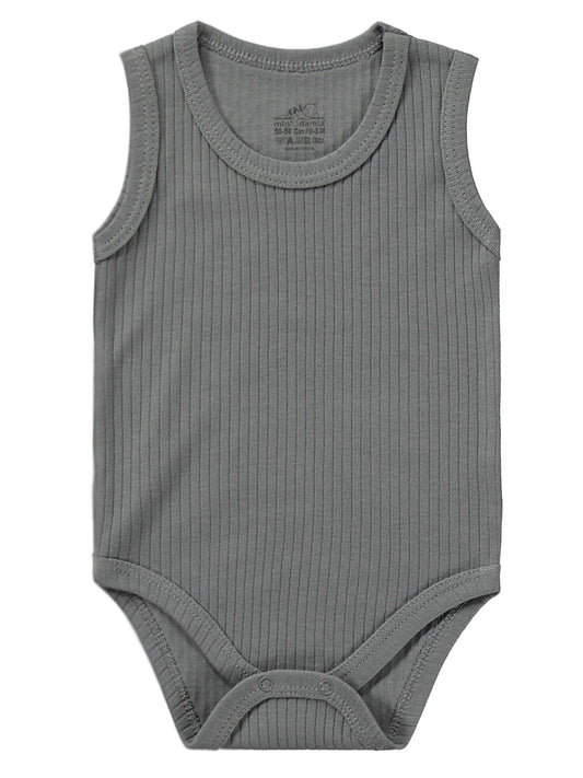 Minidamla Askılı Basic 3'lü set 1-18 Ay Çıtçıtlı Badi - Mavi