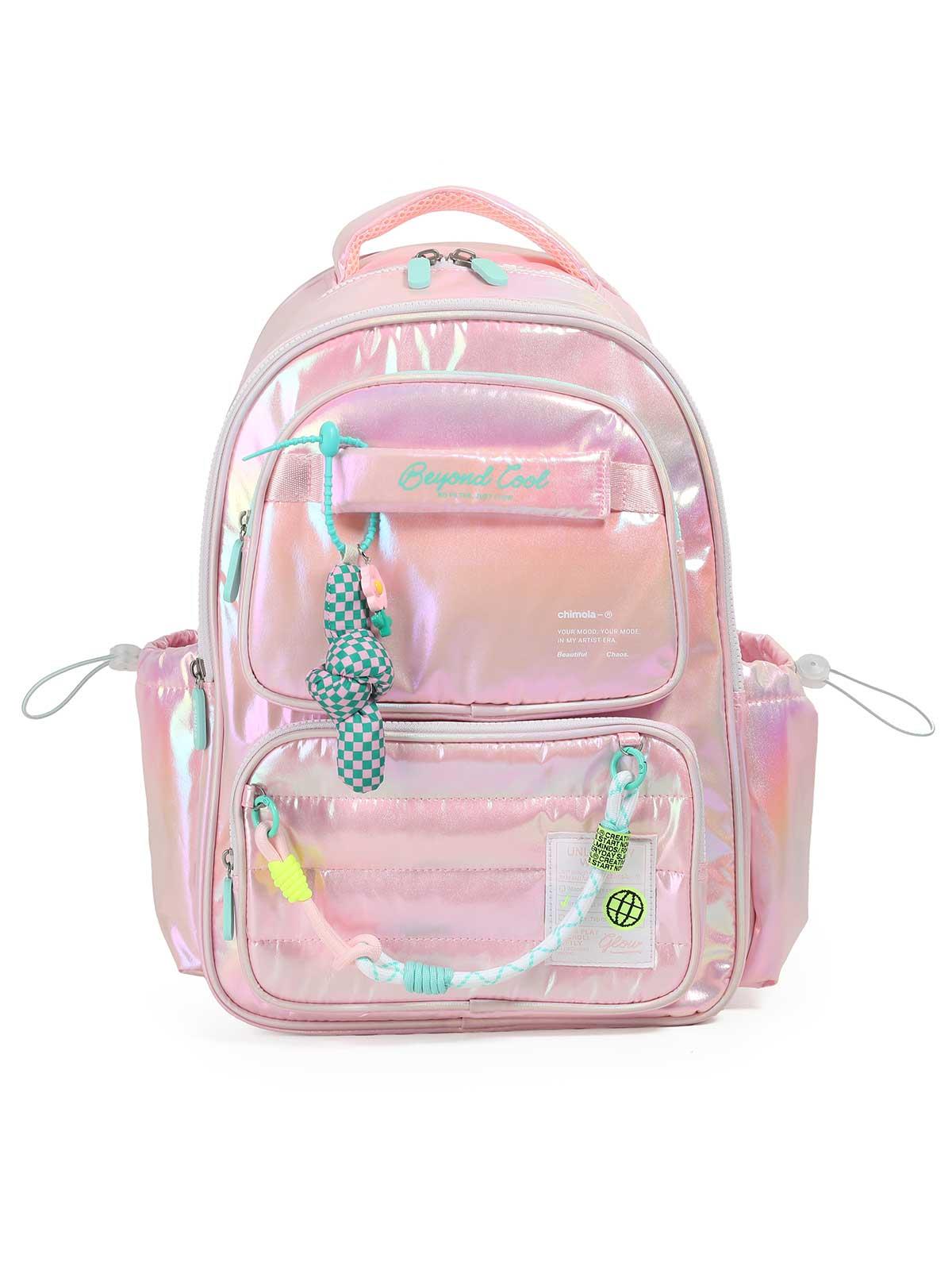 Chımola Puffy & Shıny Açık Pembe Sırt Çantası 17
