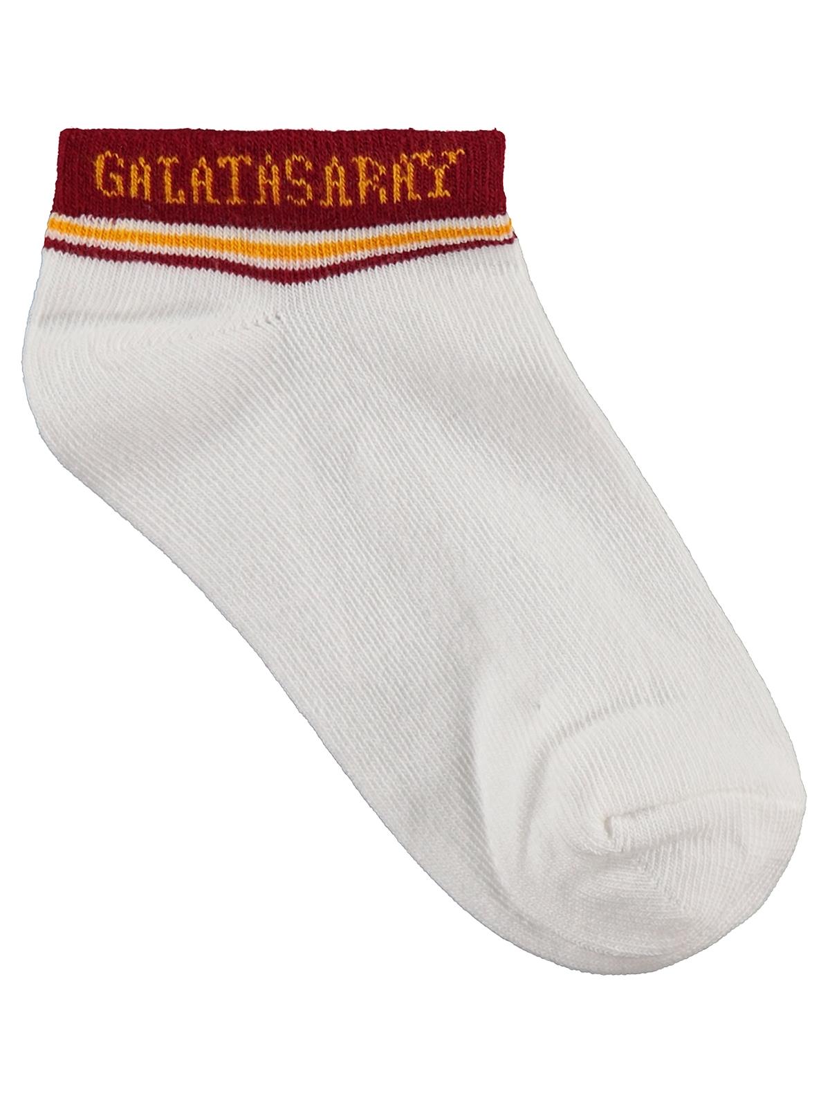 Galatasaray 5-11 Yaş Patik Çorap - Kırmızı