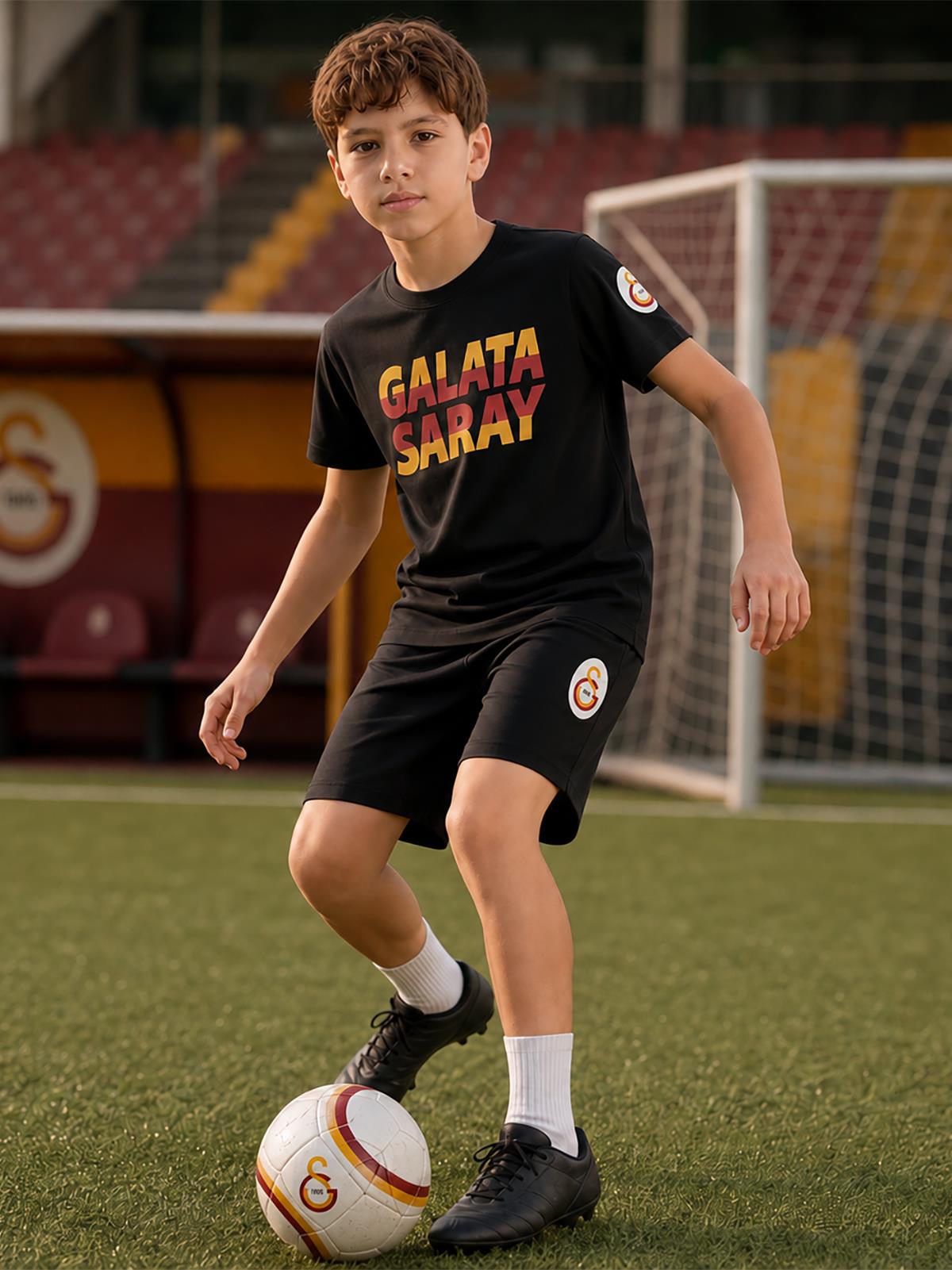 Galatasaray Büyük Çocuk 10-13 Yaş Takım - Siyah