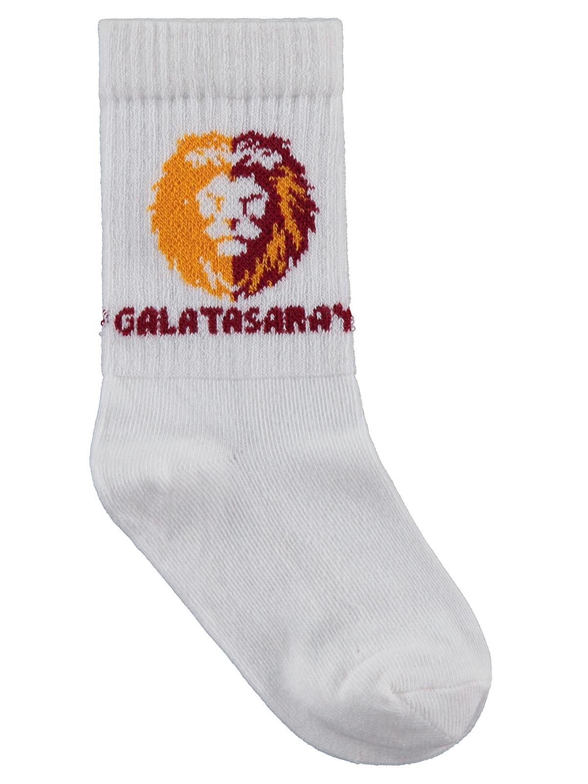 Galatasaray 5-11 Yaş Soket Çorap - Siyah