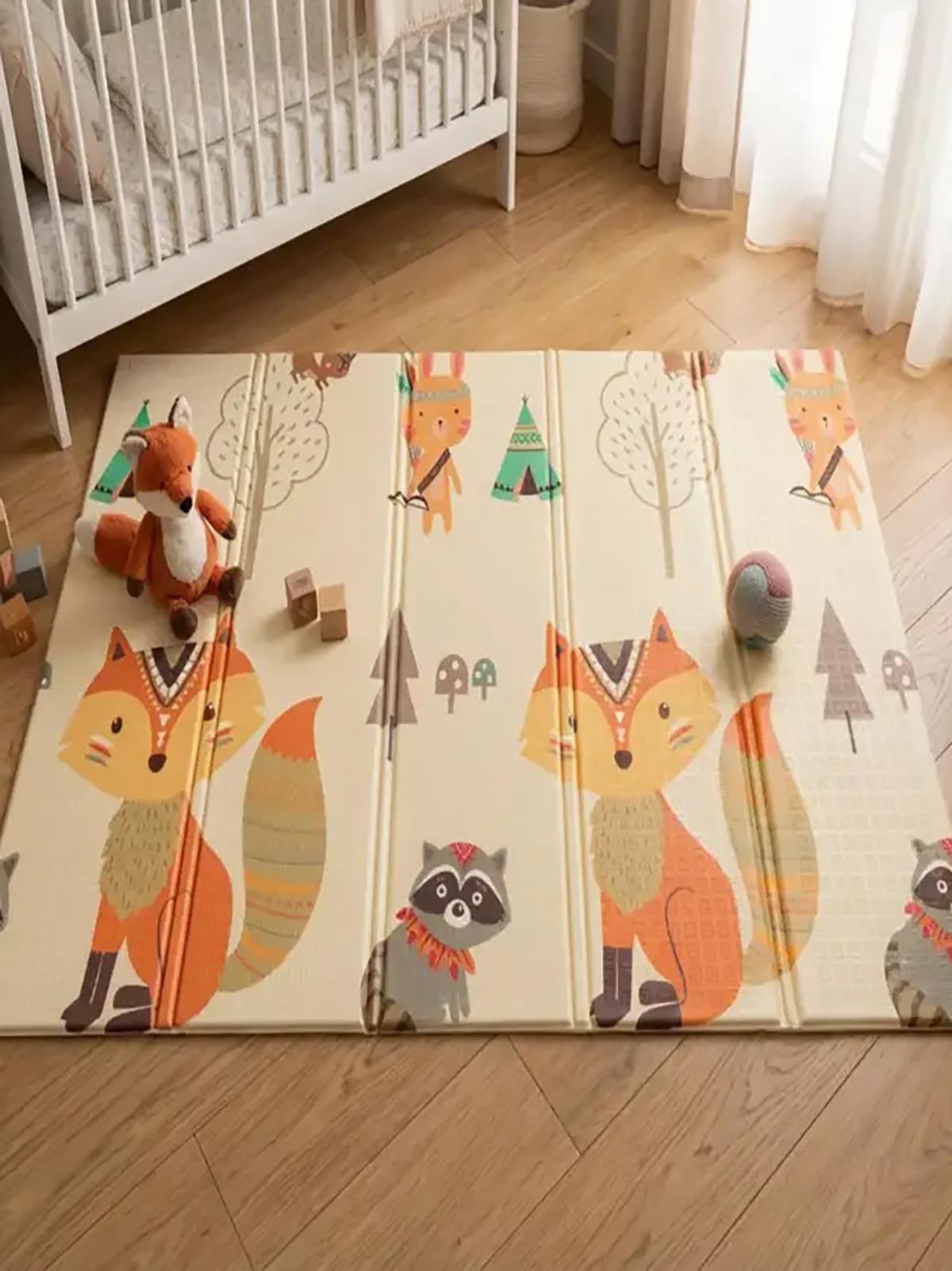 HOLMEN OYUN MATI MİNİK HAYVANLAR SOFT 150*200 CM - Standart