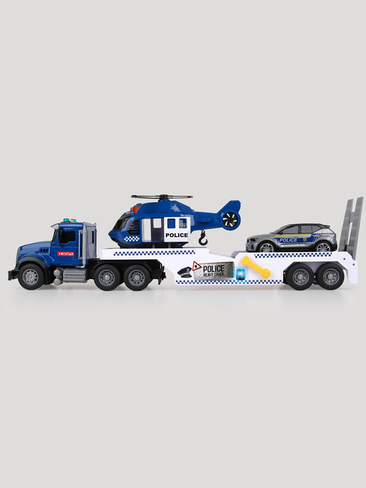 Let's Be Child Drive Sesli ve Işıklı Büyük Polis Tırı