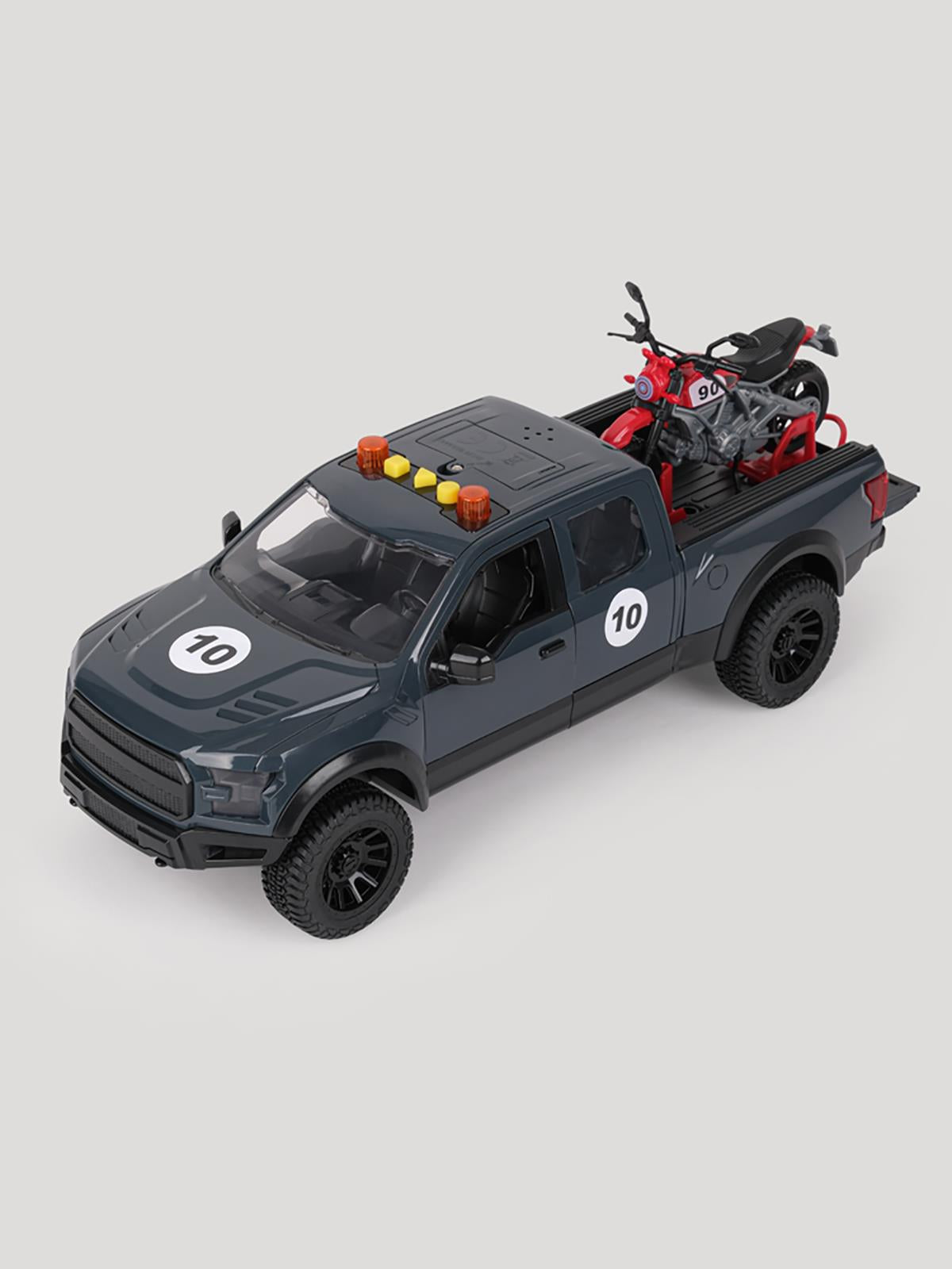 Let's Be Child Drive Sesli ve Işıklı Pikap ve Motosiklet