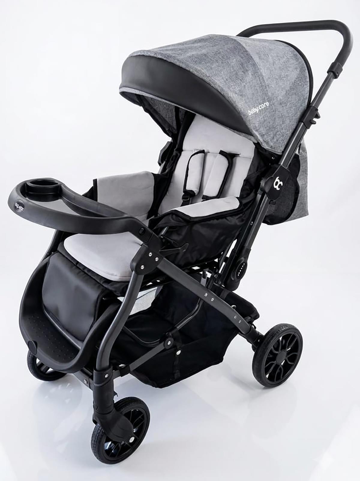 Babycare Capron Çift Yönlü Bebek Arabası - Gri