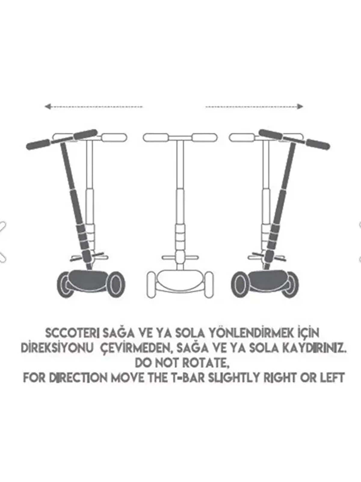 Furkan Toys Cortix Scooter - Mavi