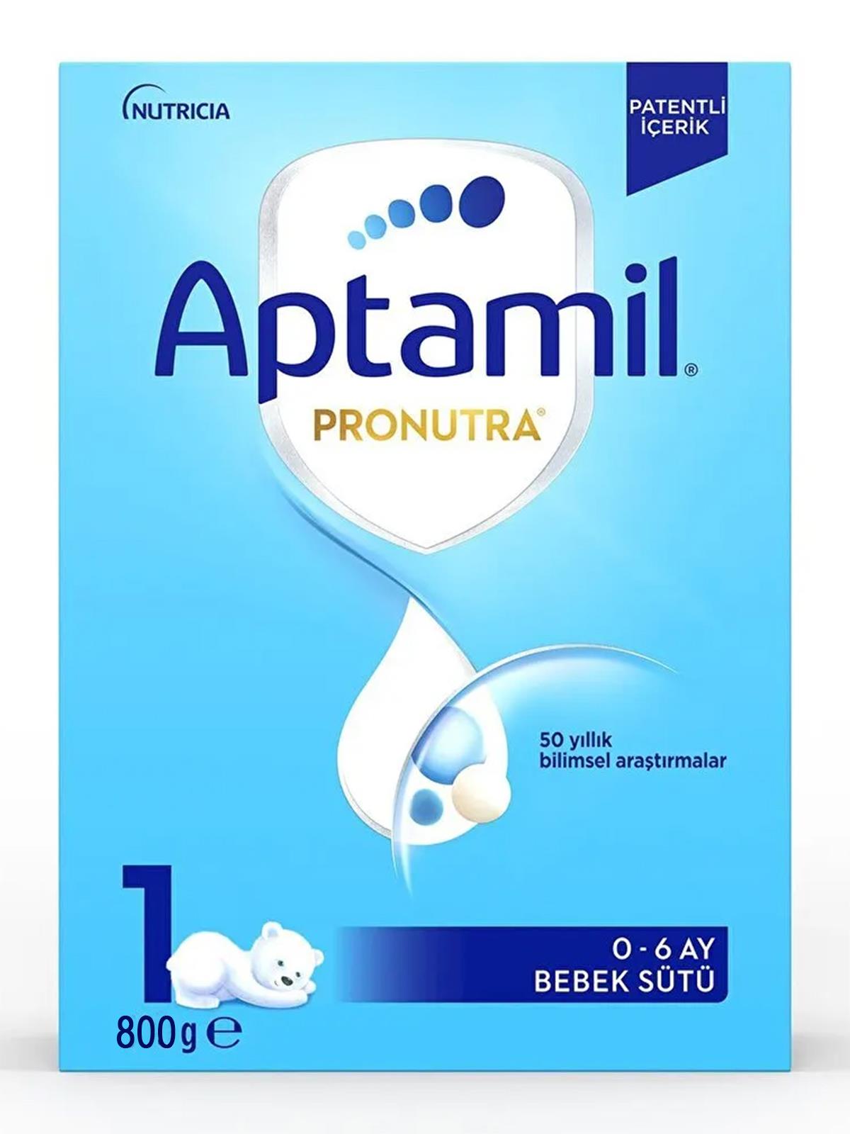 Aptamil 1 Bebek Sütü 800 g 0-6 Ay Akıllı Kutu