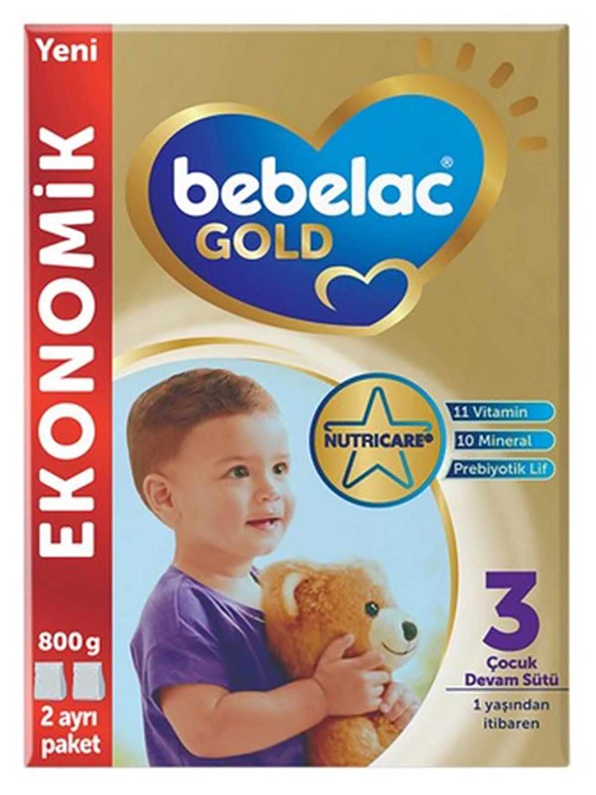 Bebelac Gold 3 Devam Sütü 800 G 12+