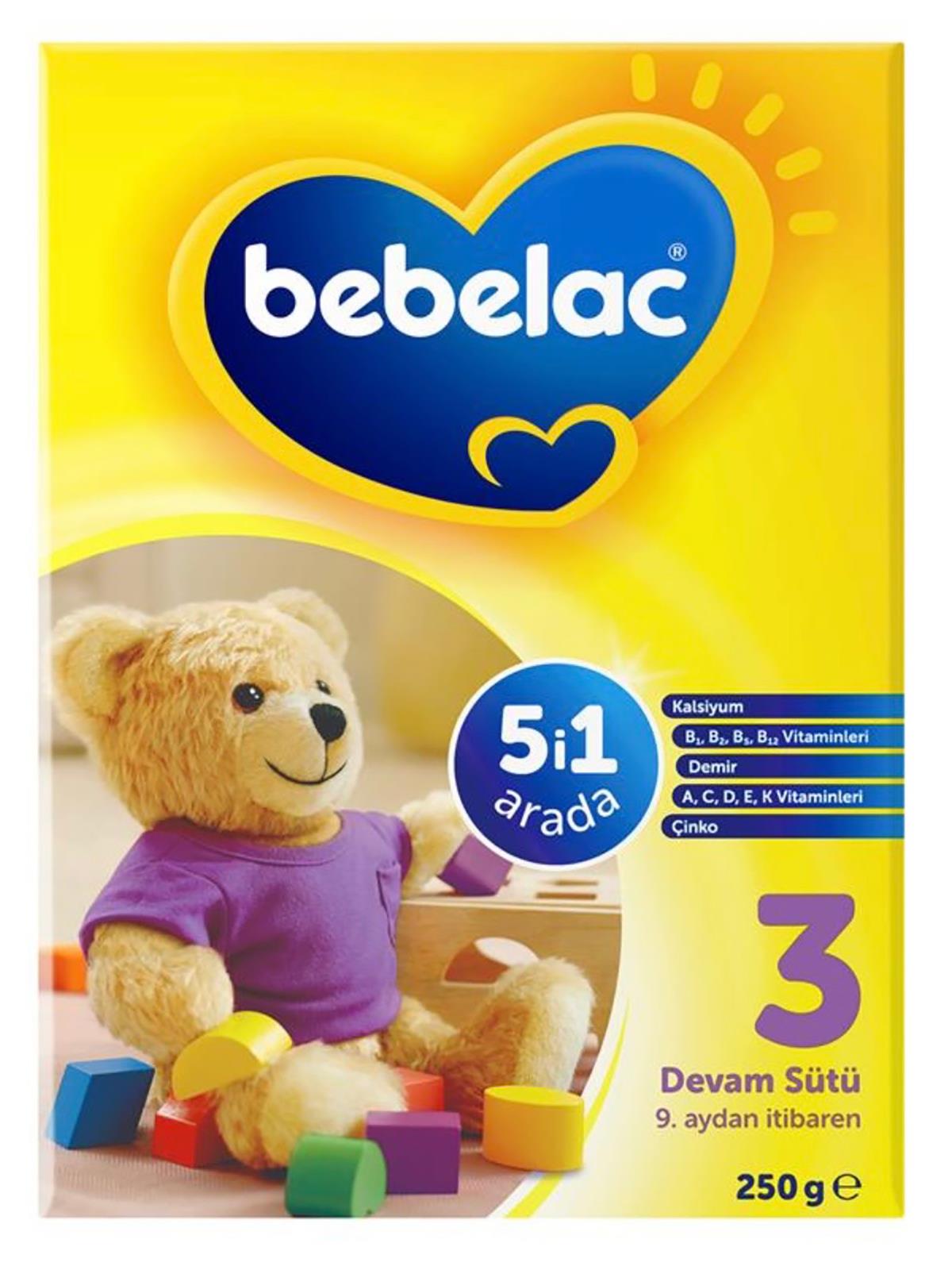 Bebelac 3 Vitamin Demir 250G