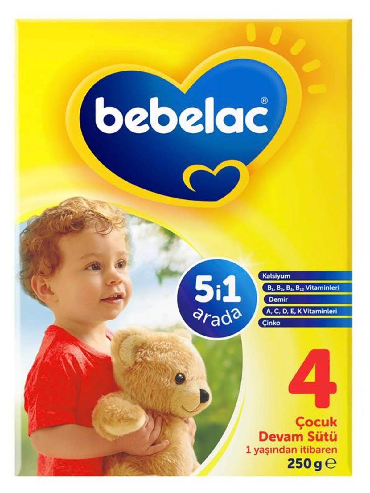 Bebelac 4 Vitamin Demir 250G