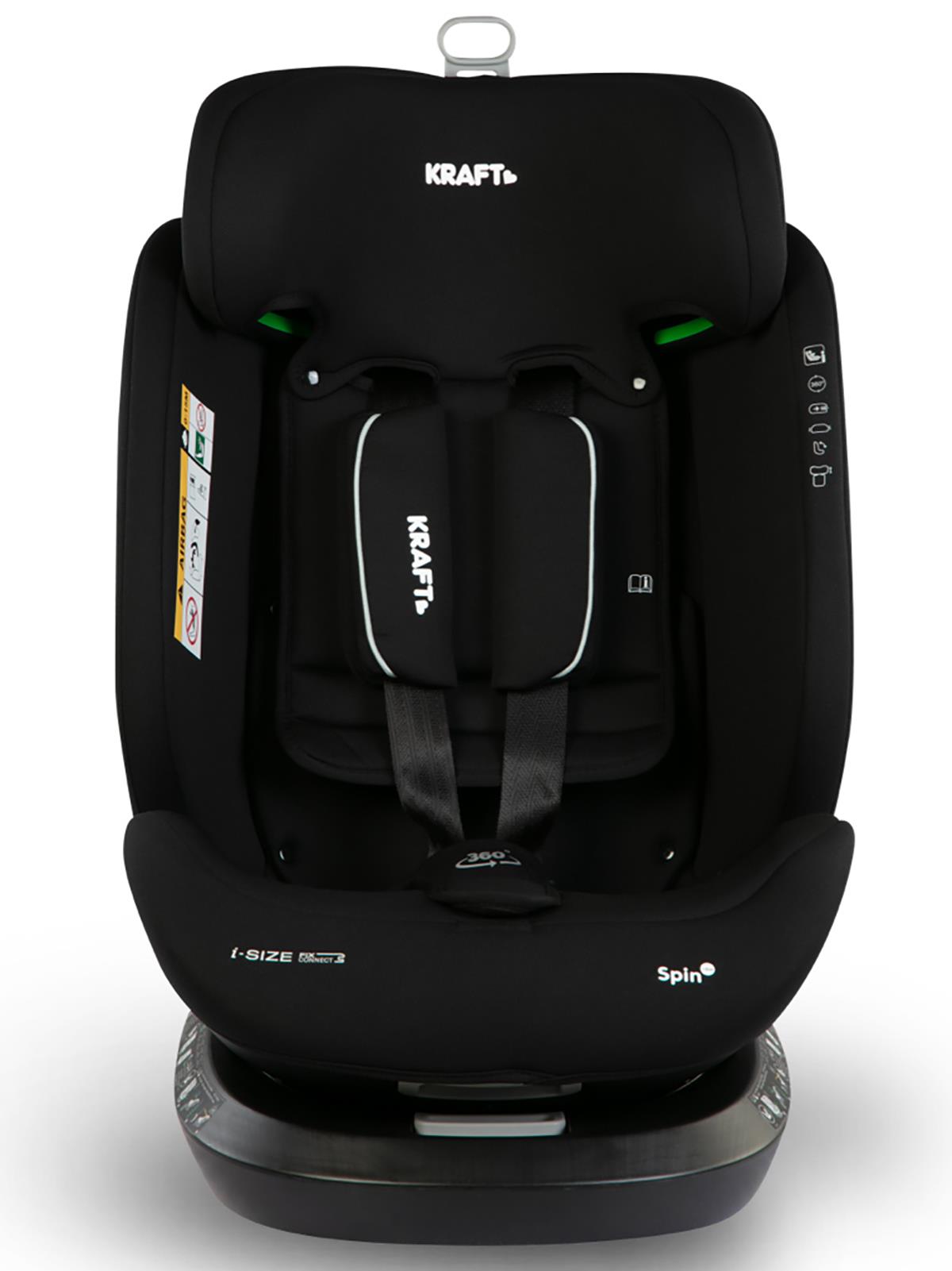 Kraft Spin I-Size Oto Koltuğu 0-36 Kg - Yeşil