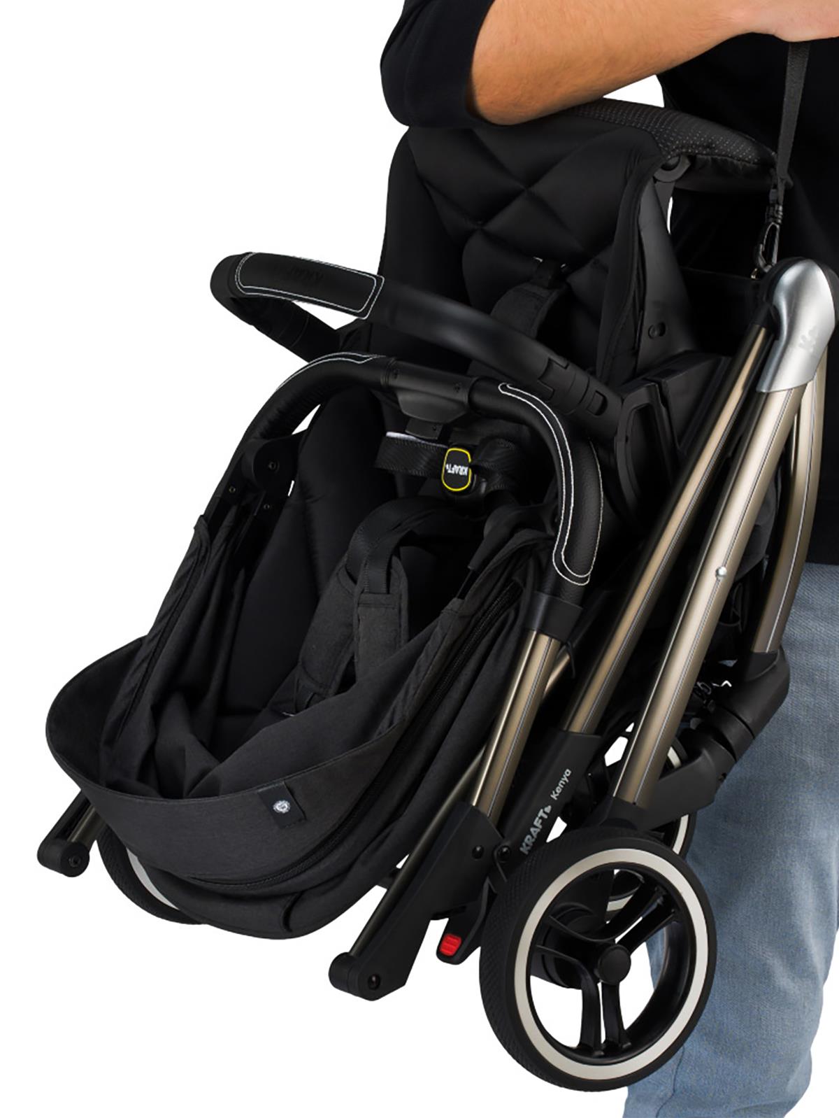 Kraft Kenya I-Size Travel Sistem Bebek Arabası - Gri