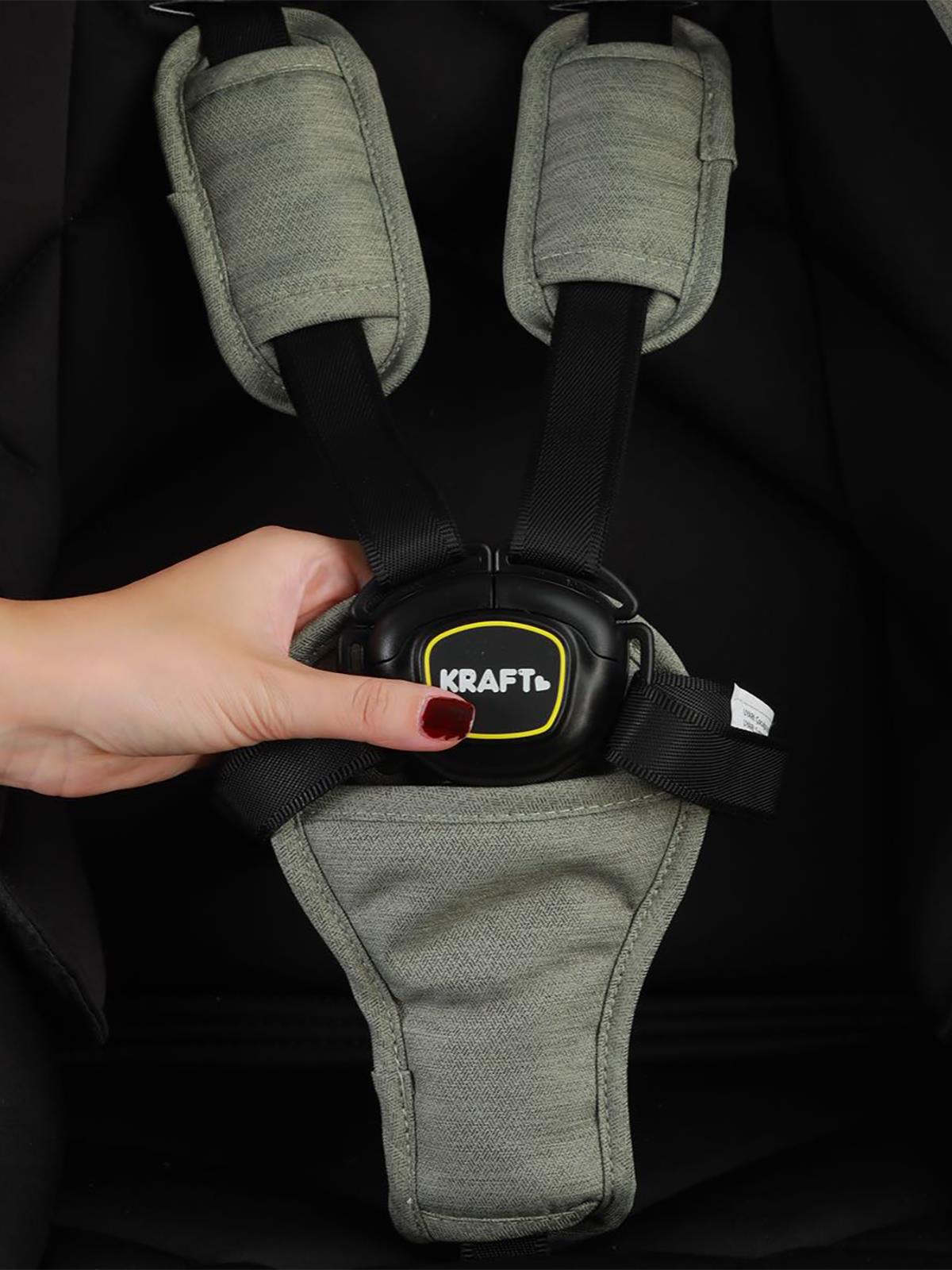 Kraft Kenya I-Size Travel Sistem Bebek Arabası - Siyah